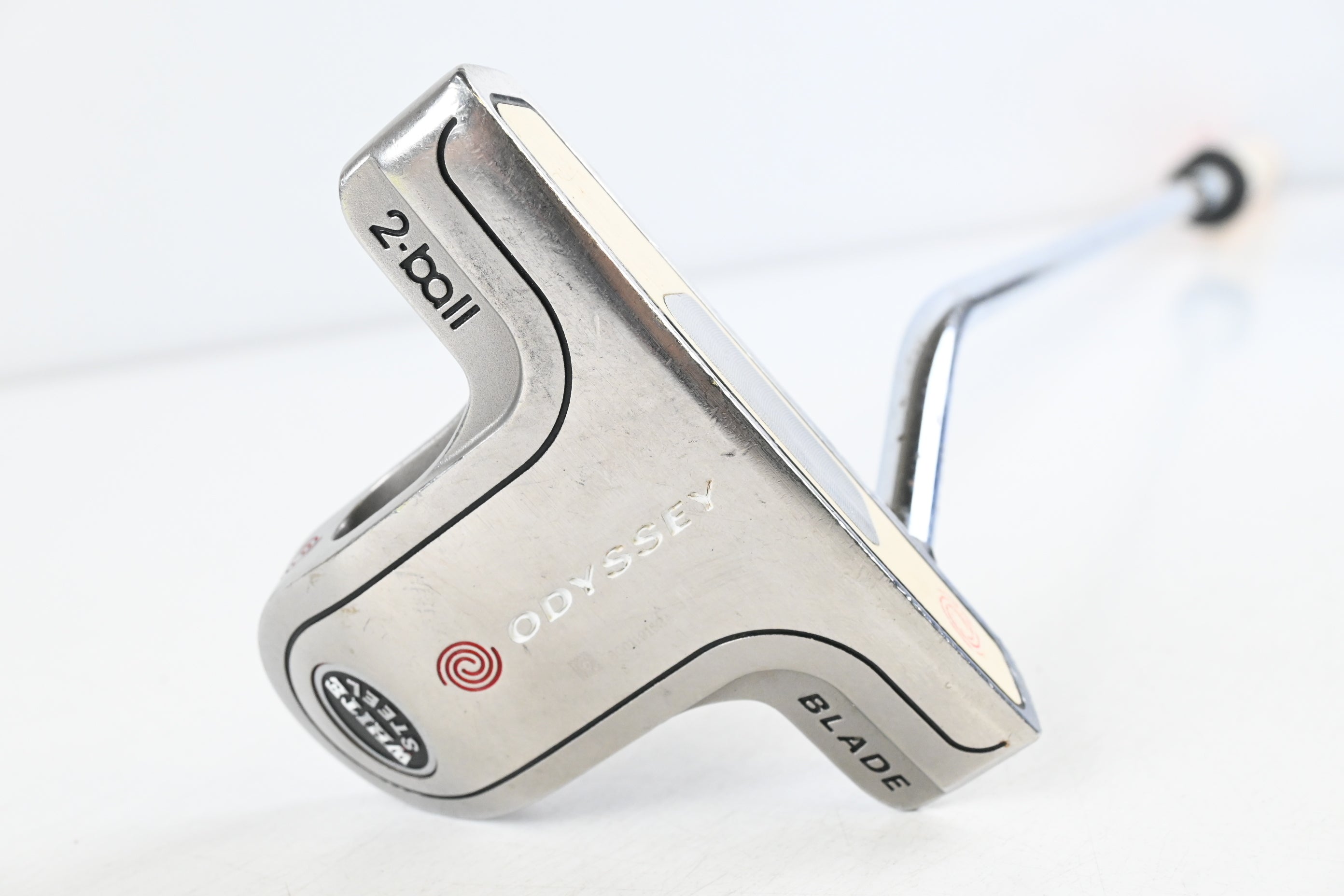 Odyssey White Steel 2-Ball Blade Putter / 35 Inch