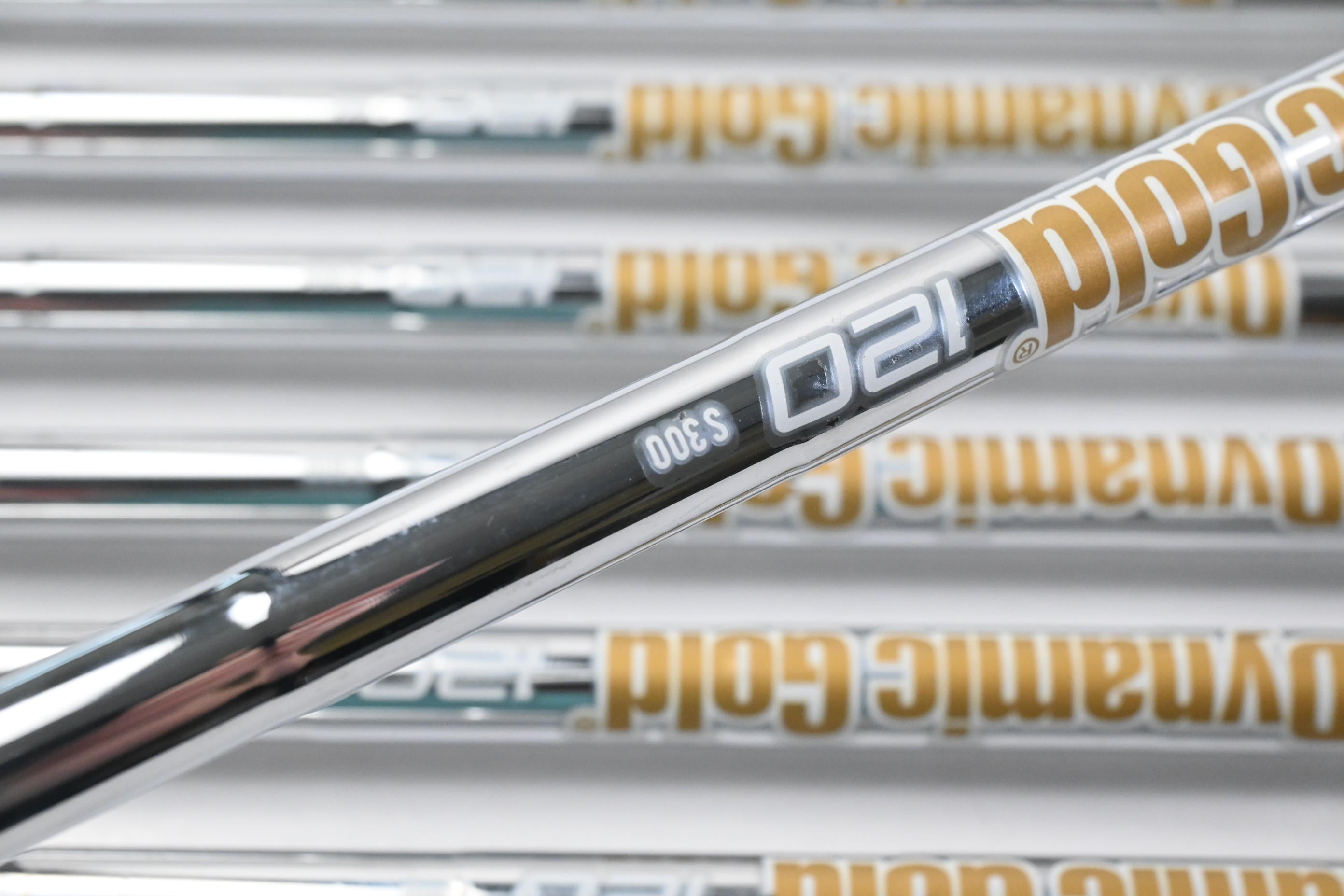 Ping I240 Irons / 4-PW / Blue Dot / Stiff Flex Dynamic Gold 120 S300 Shafts