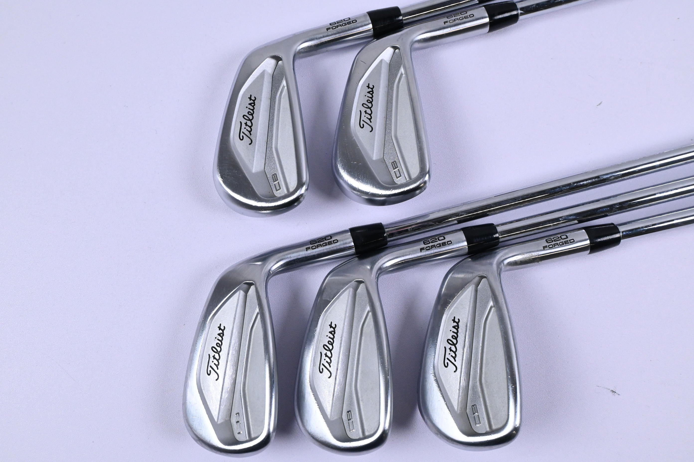 Titleist CB 620 Irons / 6-PW / Stiff Flex N.S.PRO Modus 3 Tour 105 Shafts