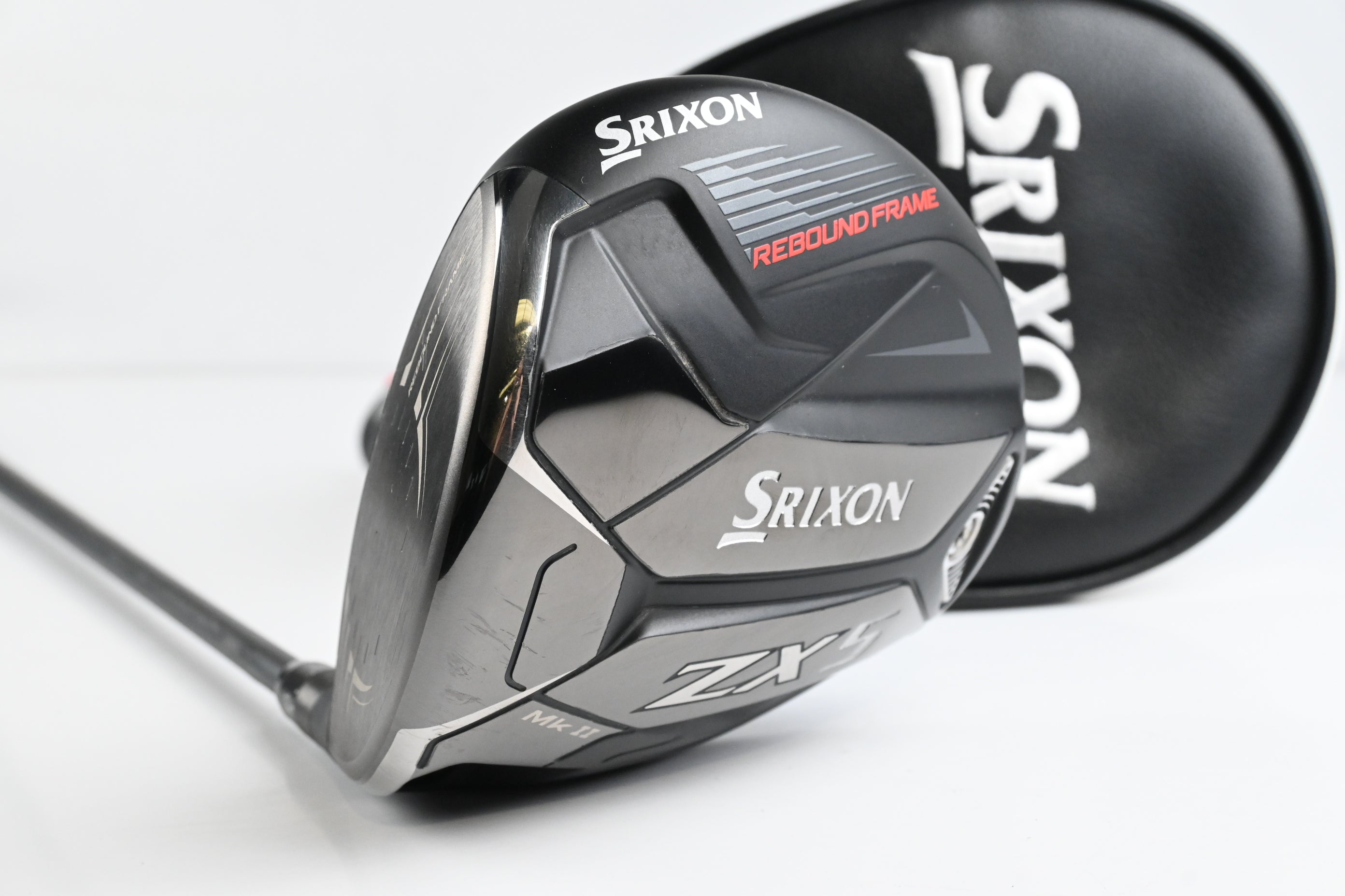 Left Hand Srixon ZX5 MK II Driver / 10.5 Degree / Stiff Flex HZRDUS Smoke Black