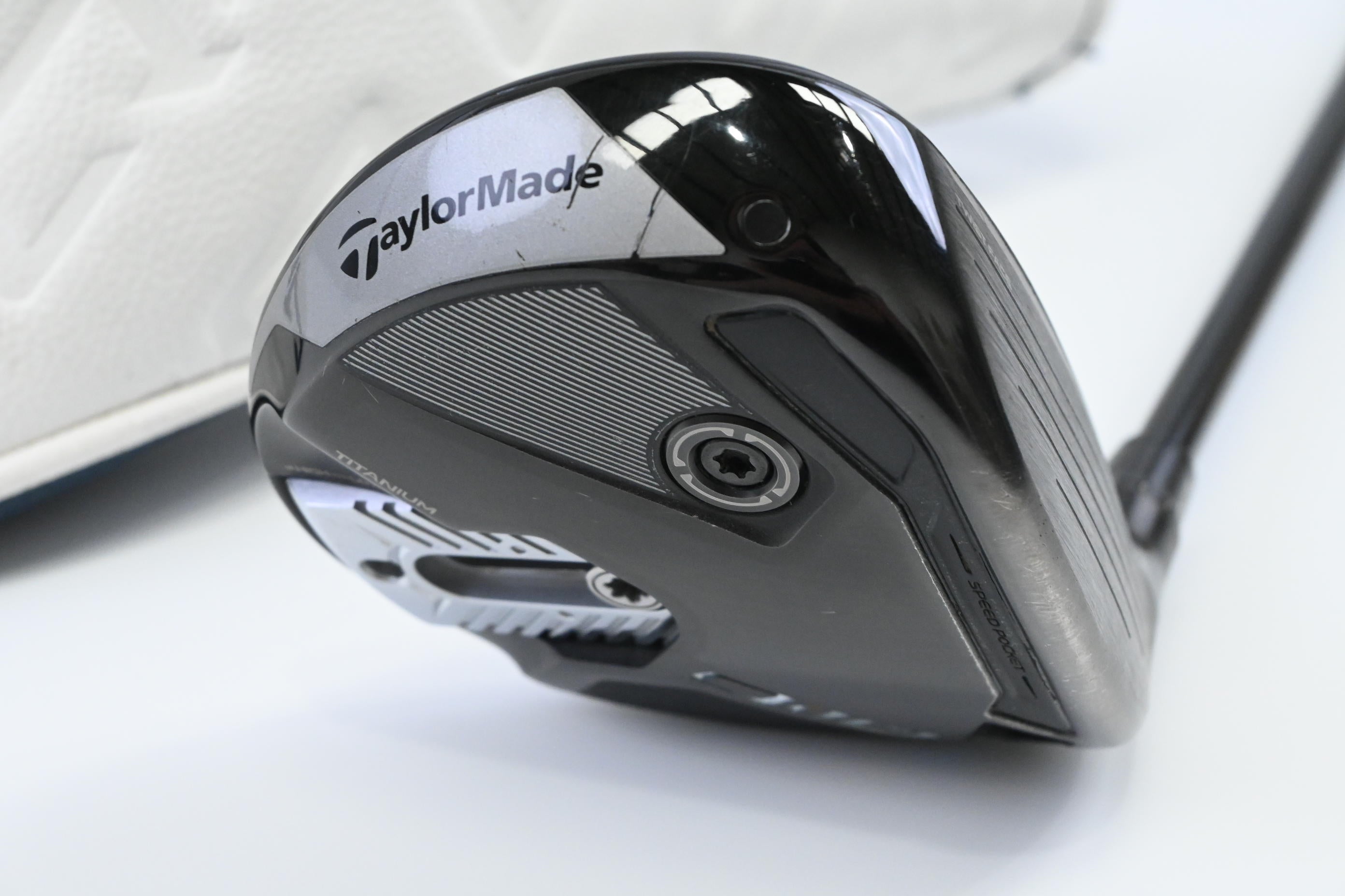 Taylormade Qi10 Tour #3 Wood / 15 Degree / X-Flex Tensei AV Raw Blue 75 Shaft