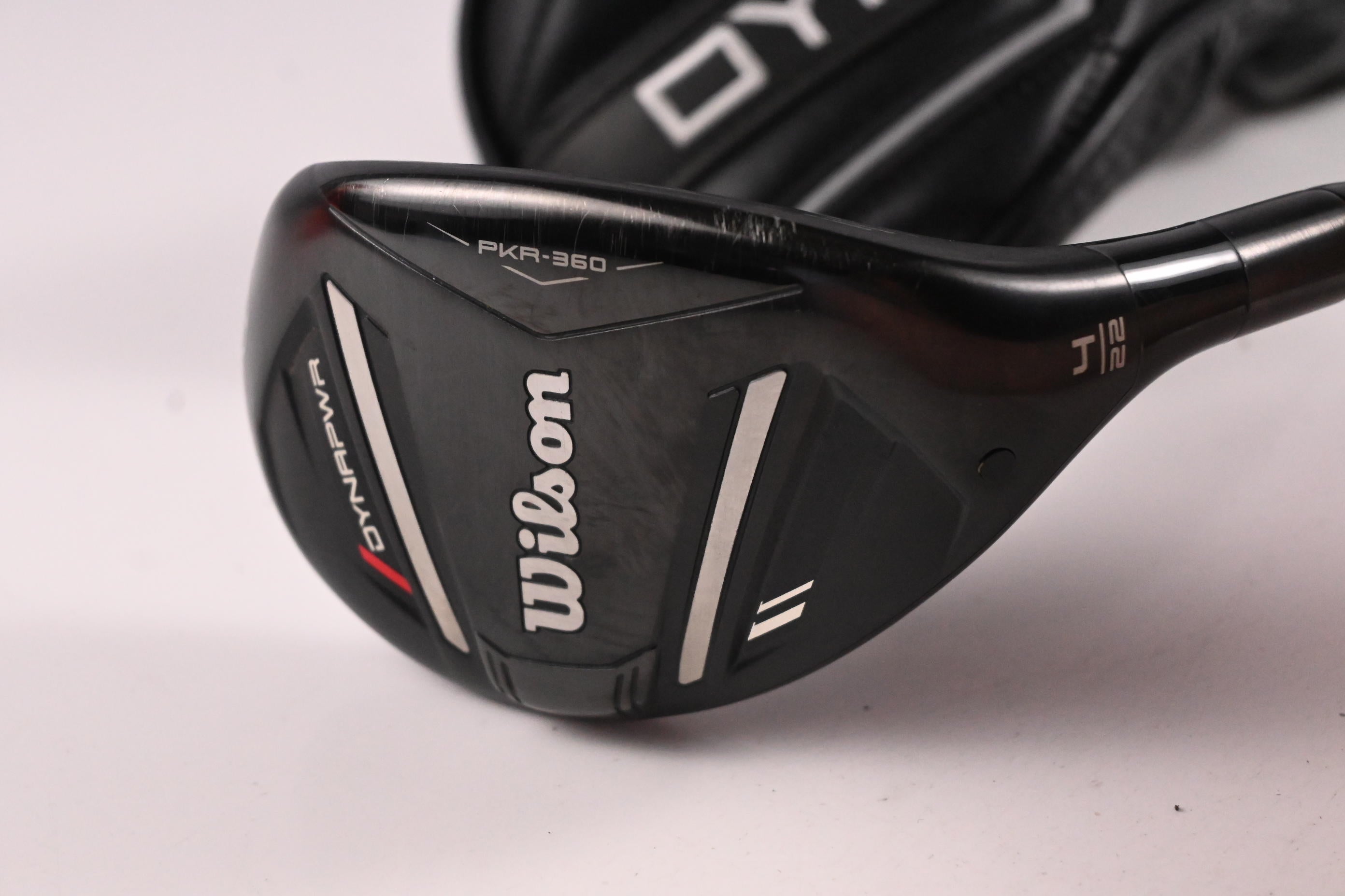 Wilson DYNAPWR 2025 #4 Hybrid / 22 Degree / Stiff Flex Denali Red 80 Shaft