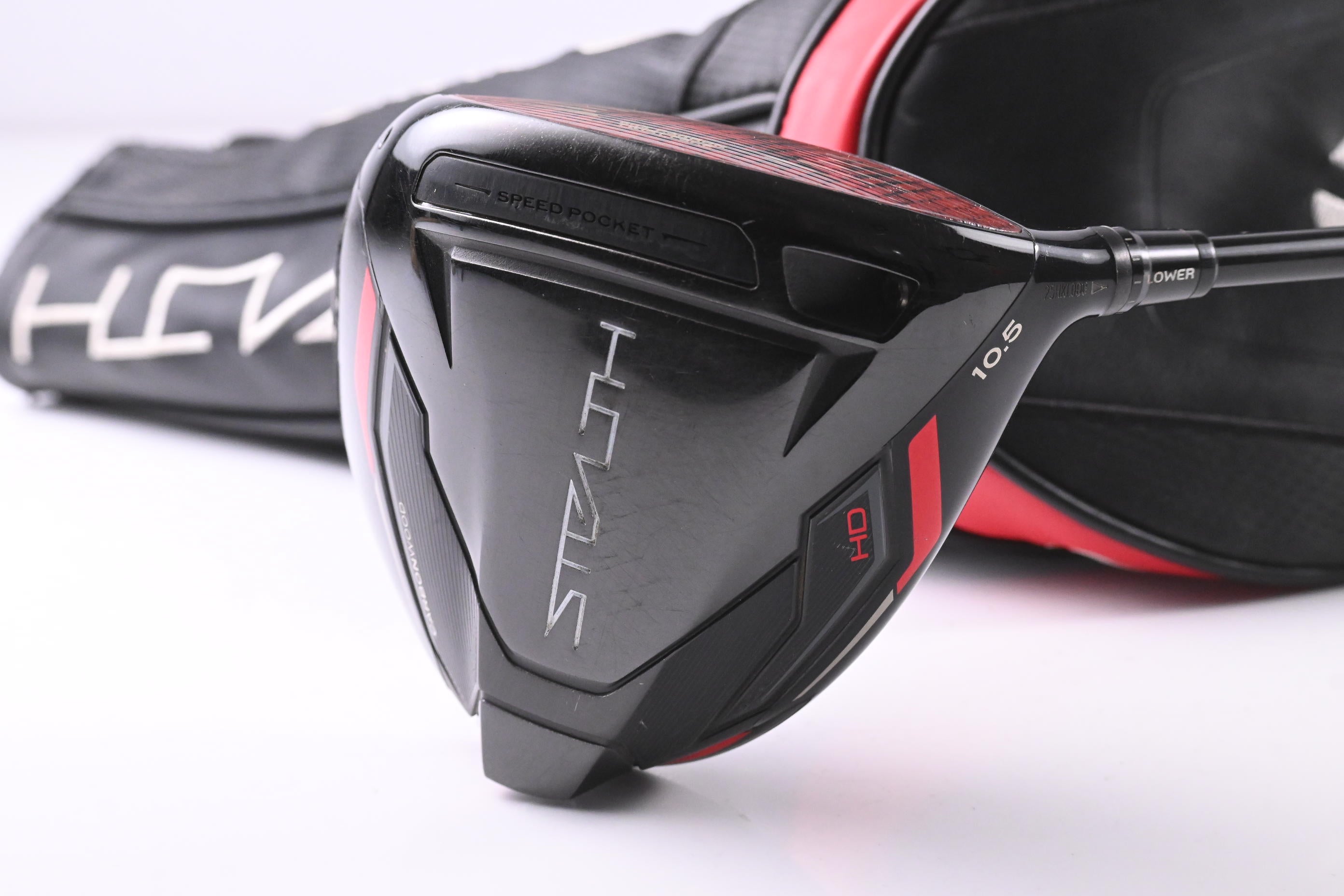 Taylormade Stealth HD Driver / 10.5 Degree / X-Flex Mitsubishi Kai'li Black 70