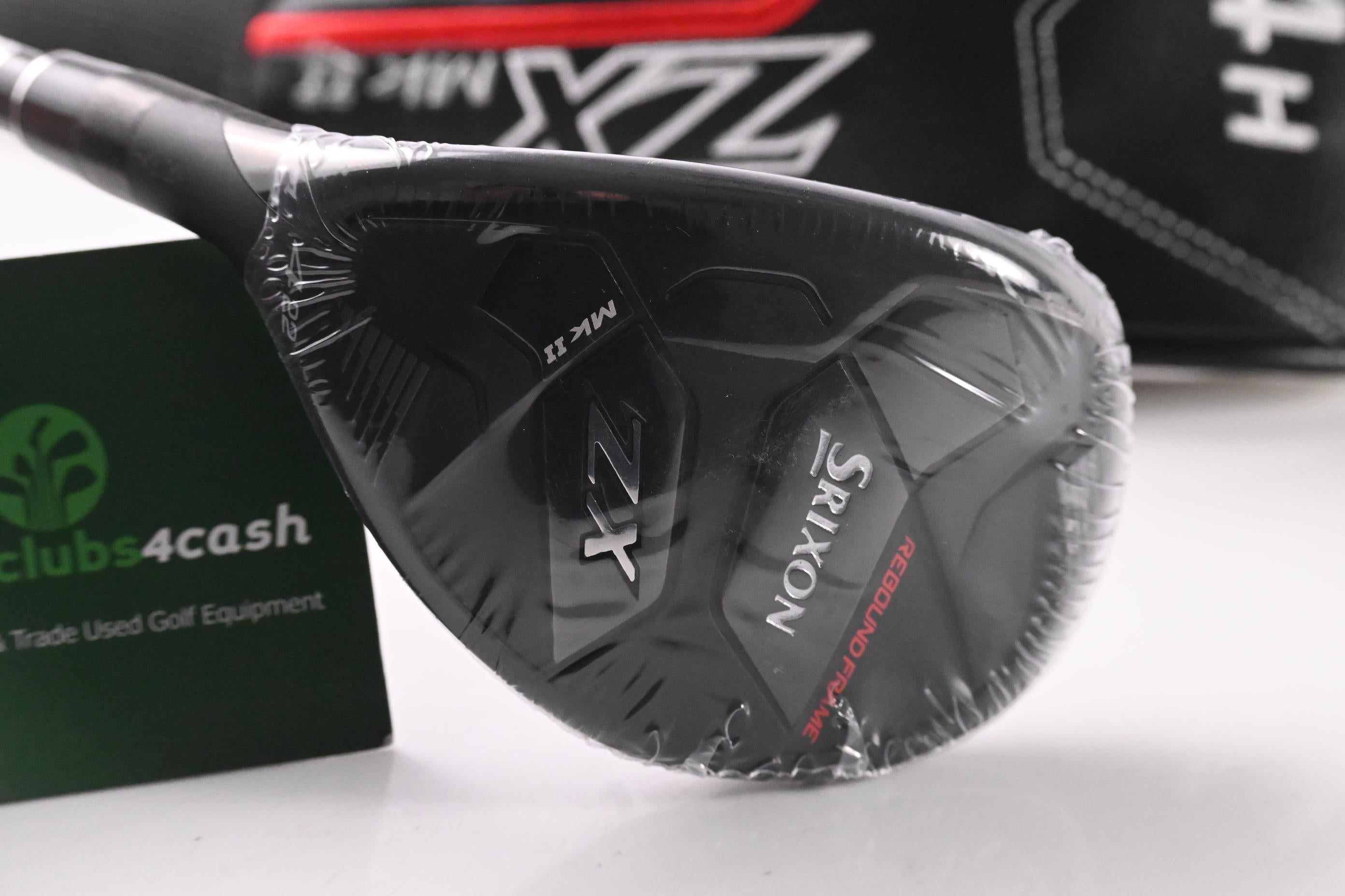 Left Hand Srixon ZX Mk II #4 Hybrid / 22 Degree / Regular Flex HZRDUS Red RDX 70