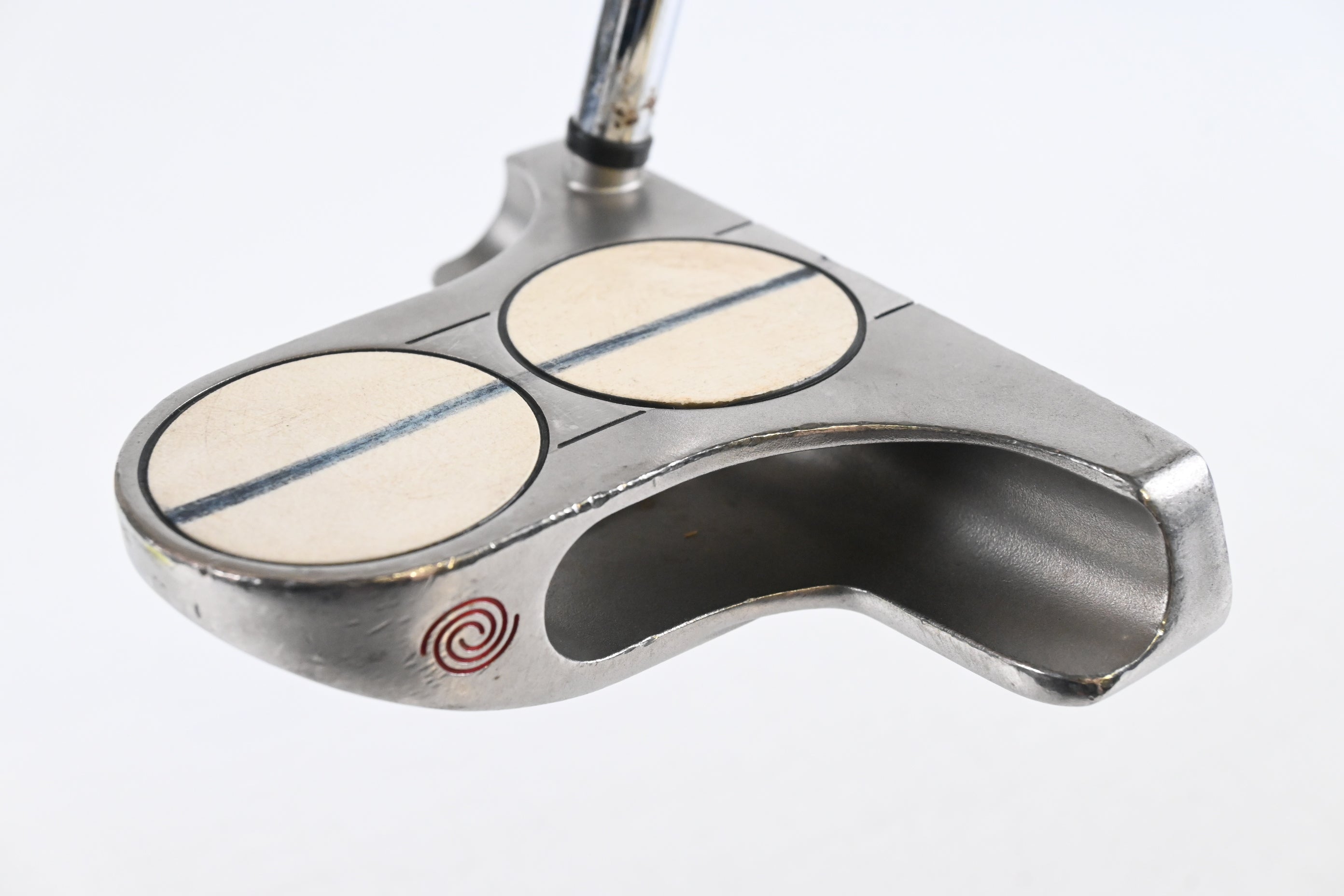 Odyssey White Steel 2-Ball Blade Putter / 35 Inch