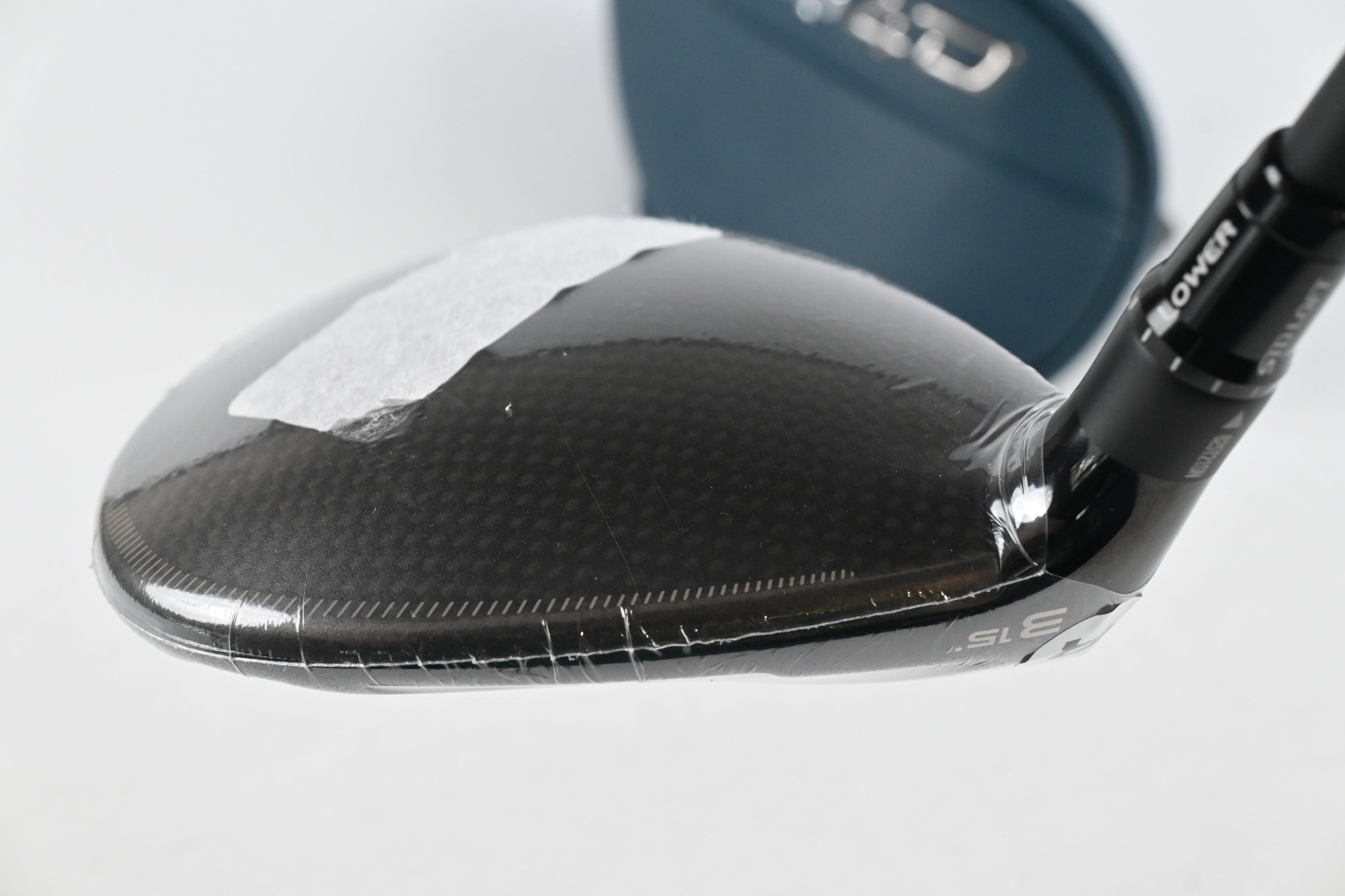 Left Hand Taylormade Qi4D #3 Wood / 15 Degree / Stiff Flex REAX Blue 60 Shaft