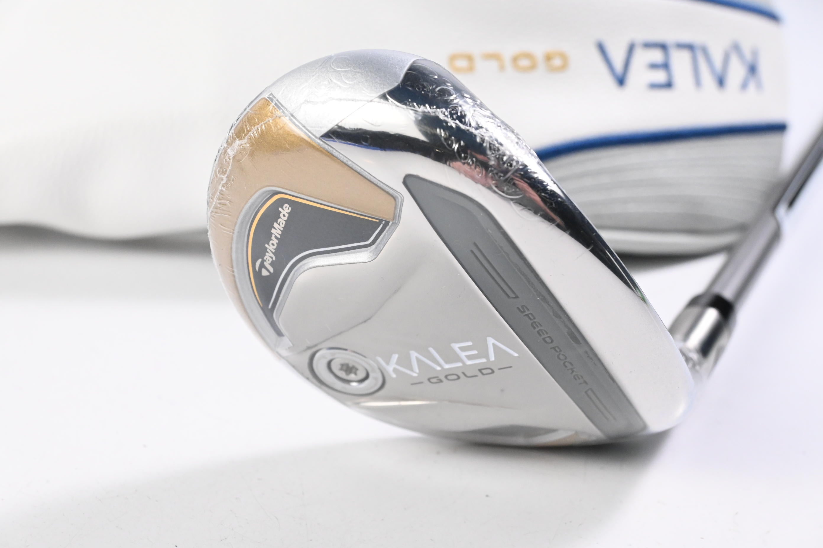 Ladies Taylormade Kalea Gold #7 Hybrid / 35 Degree / Ladies Flex Kalea Gold 40