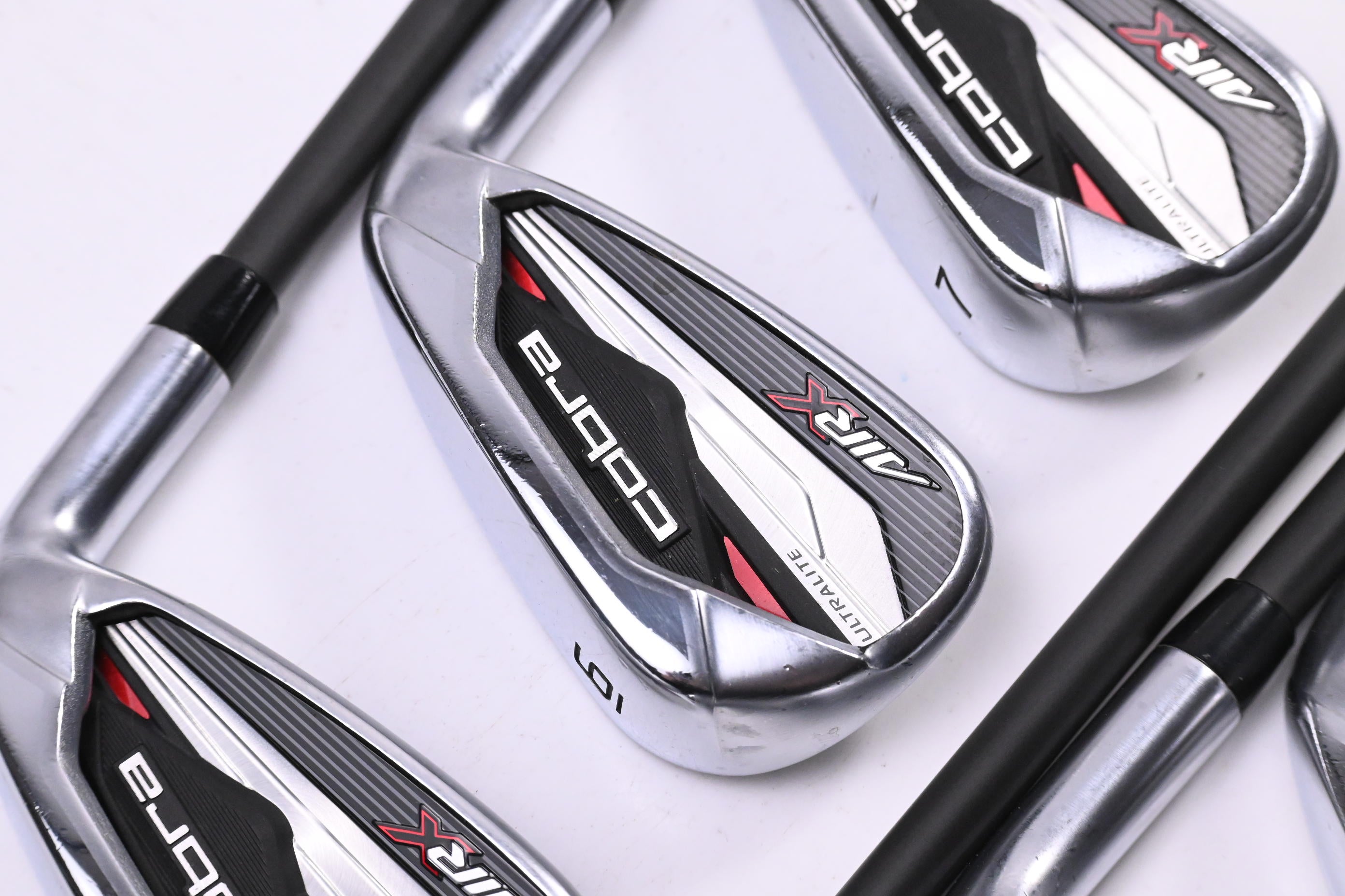 Cobra Air-X Irons / 5-PW+SW / Regular Flex Cobra Ultra Lite 50 Shafts