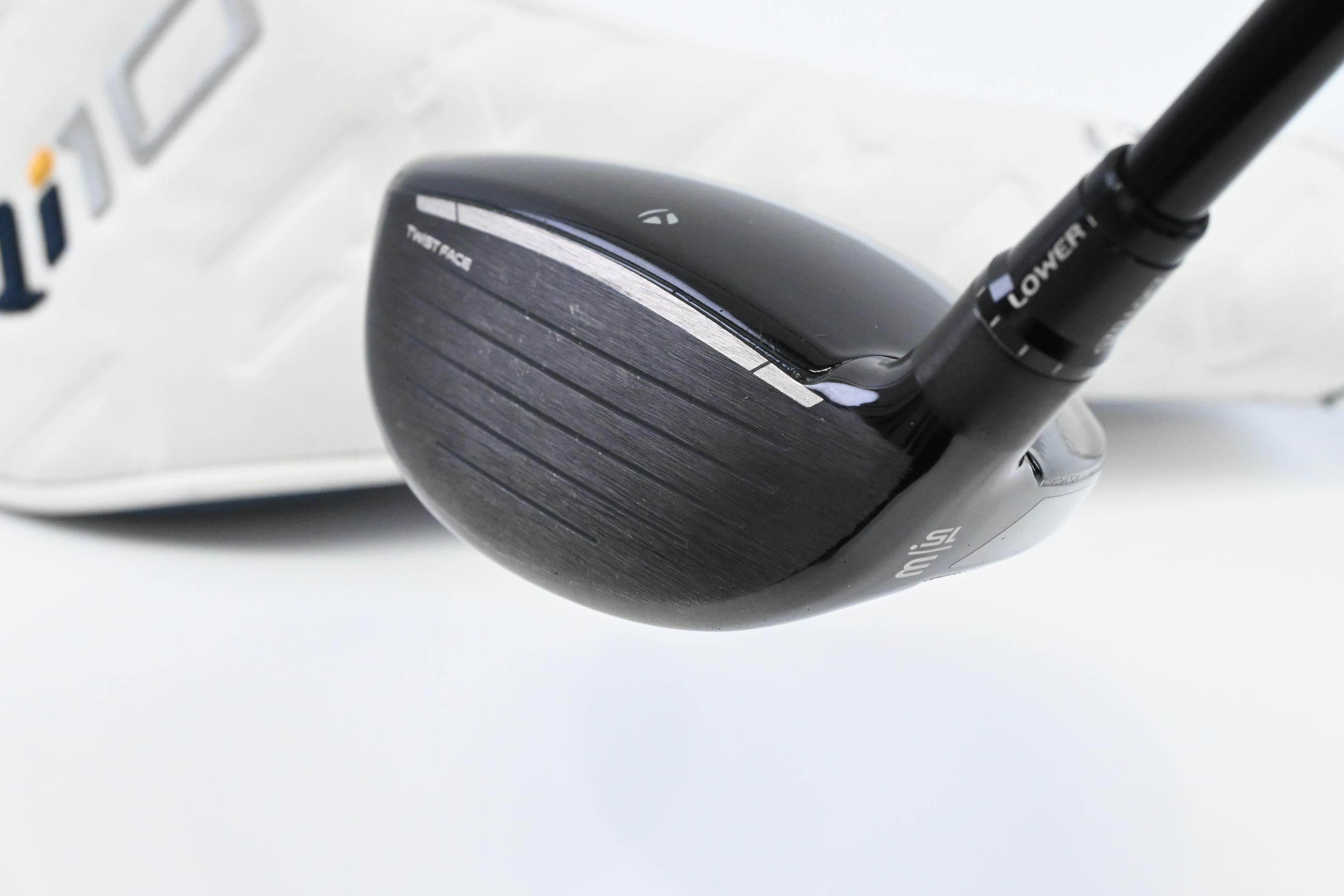 Taylormade Qi10 Tour #3 Wood / 15 Degree / X-Flex Tensei AV Raw Blue 75 Shaft