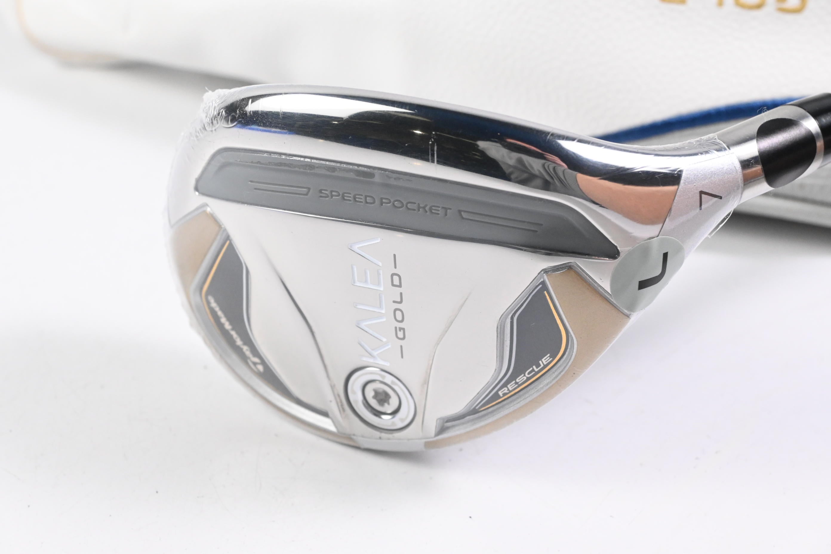 Ladies Taylormade Kalea Gold #7 Hybrid / 35 Degree / Ladies Flex Kalea Gold 40