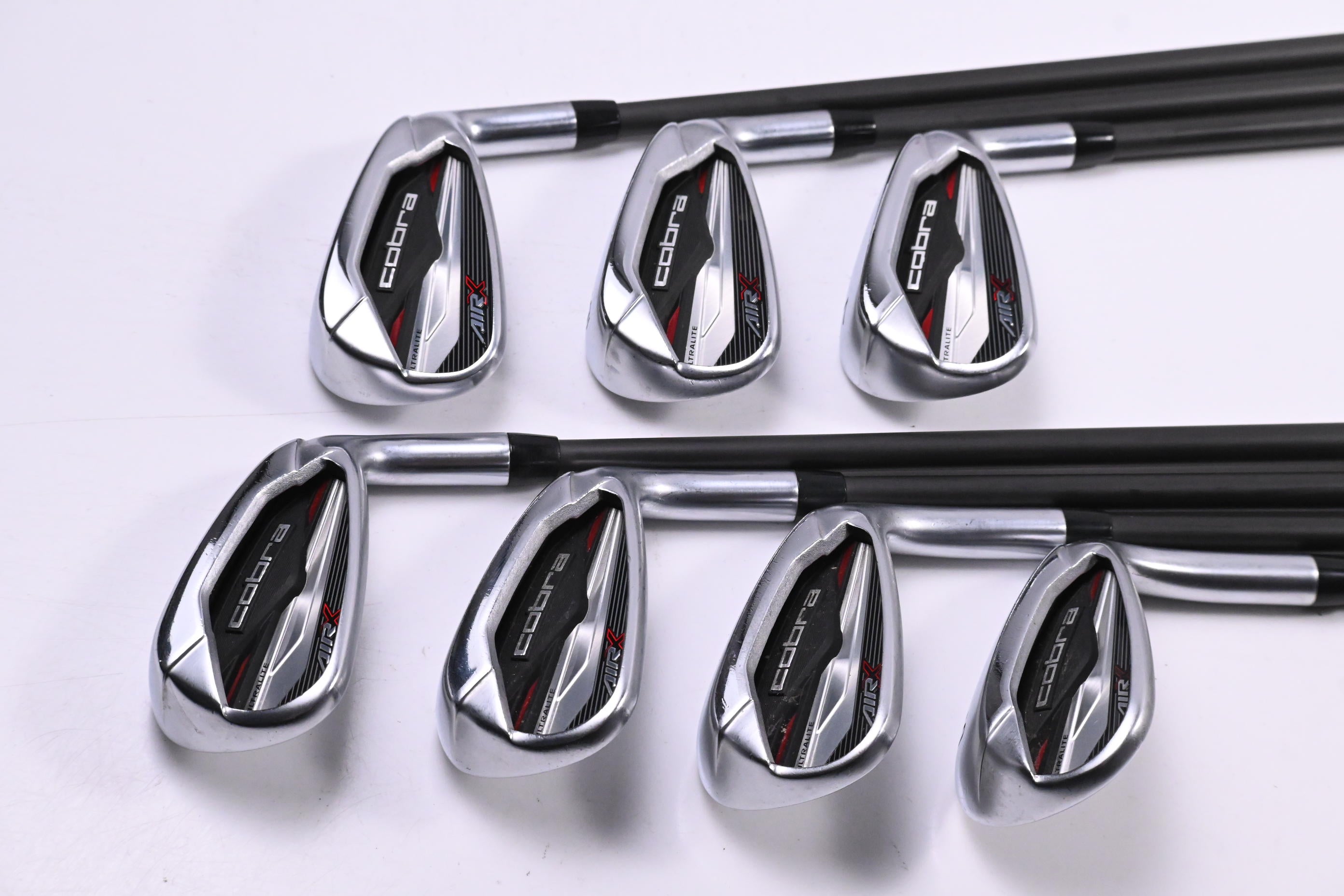 Cobra Air-X Irons / 5-PW+SW / Regular Flex Cobra Ultra Lite 50 Shafts