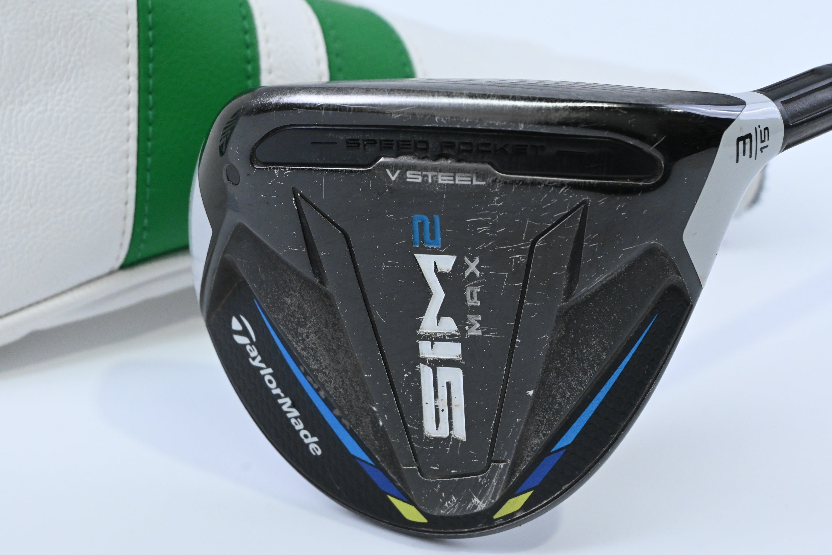 Taylormade SIM2 Max #3 Wood / 15 Degree / Stiff Flex Tour AD DI-6 Shaft