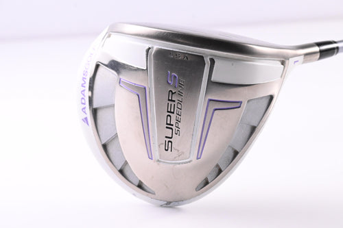 Ladies Adams Super S White Driver / 12 Degree / Ladies Flex Adams Speedline