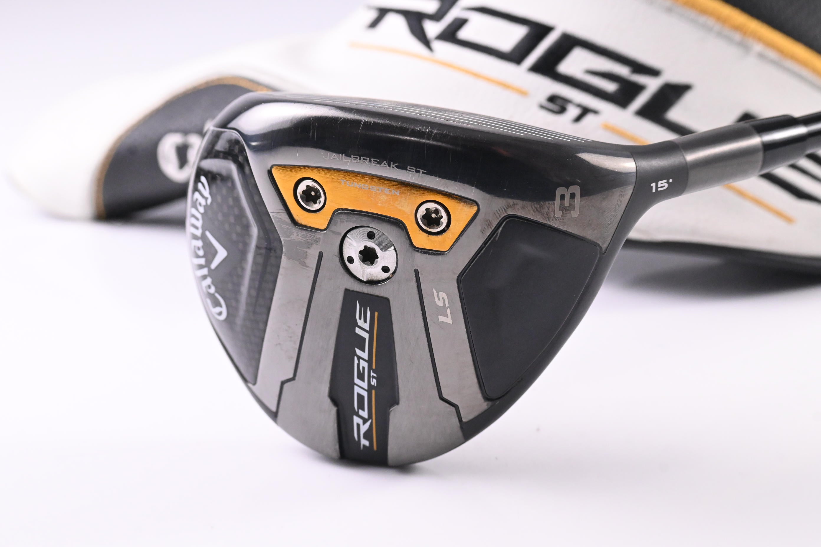 Callaway Rogue ST LS #3 Wood / 15 Degree / Stiff Flex Tensei AV White 75 Shaft
