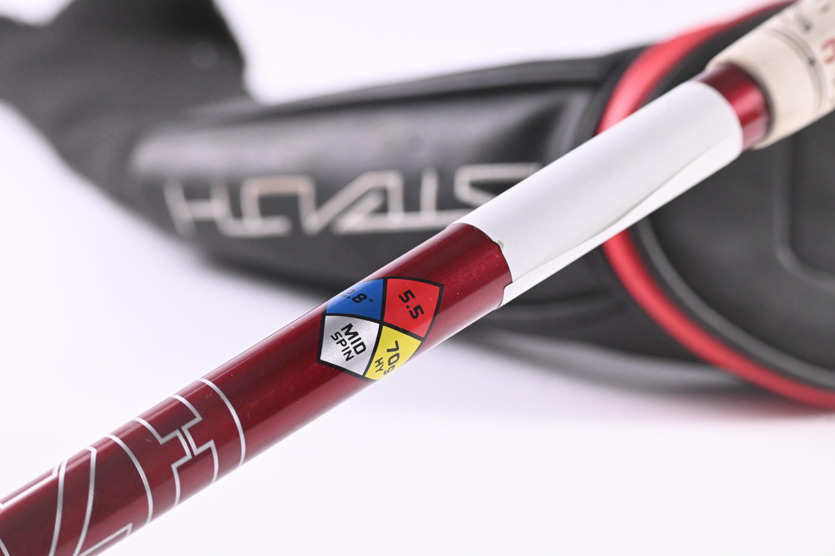 Taylormade Stealth Plus #4 Hybrid / 22 Degree / Regular Flex HZRDUS Smoke Red 70