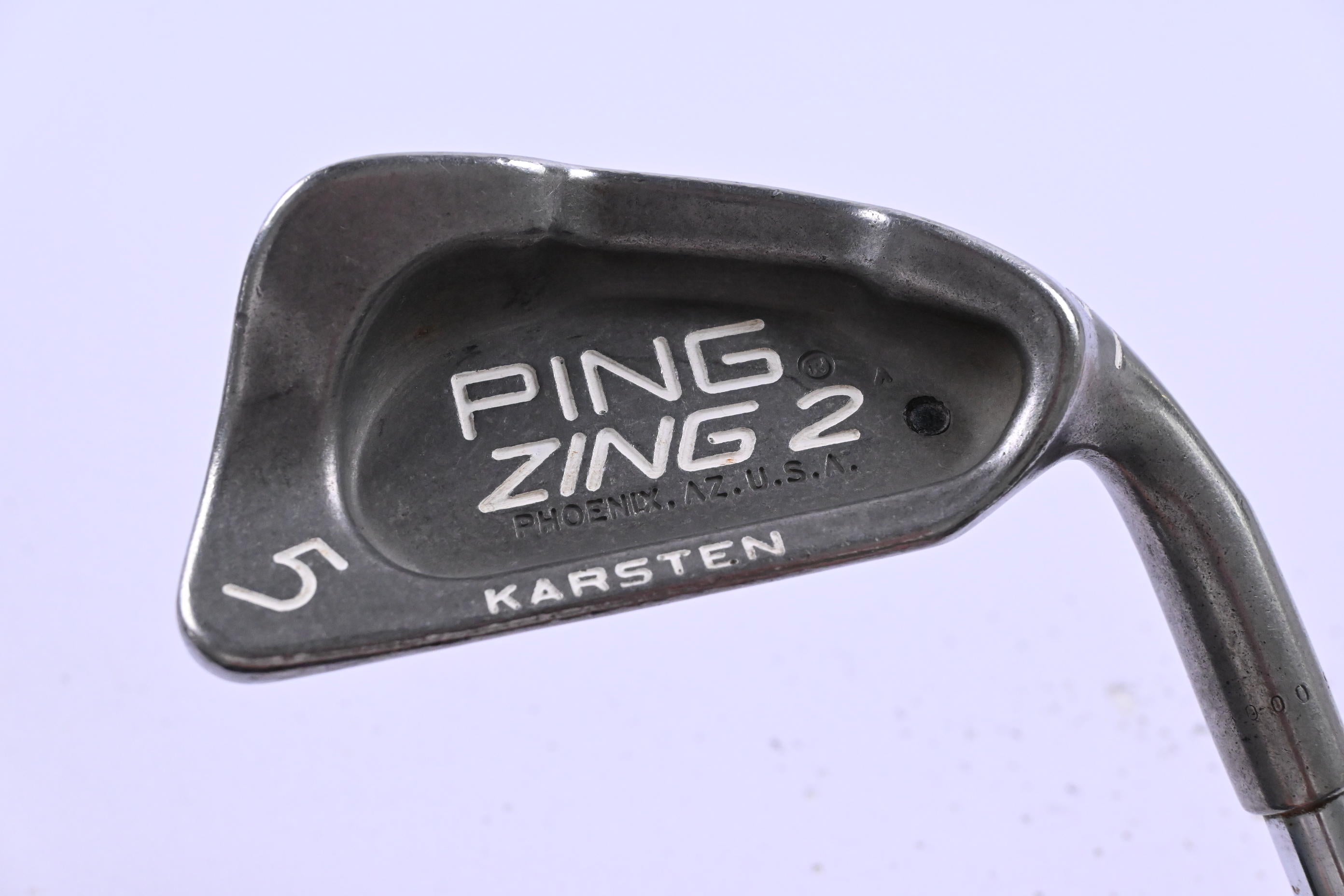 Ping Zing 2 #5 Iron / 27 Degree / Black Dot / Stiff Flex Ping JZ Shaft