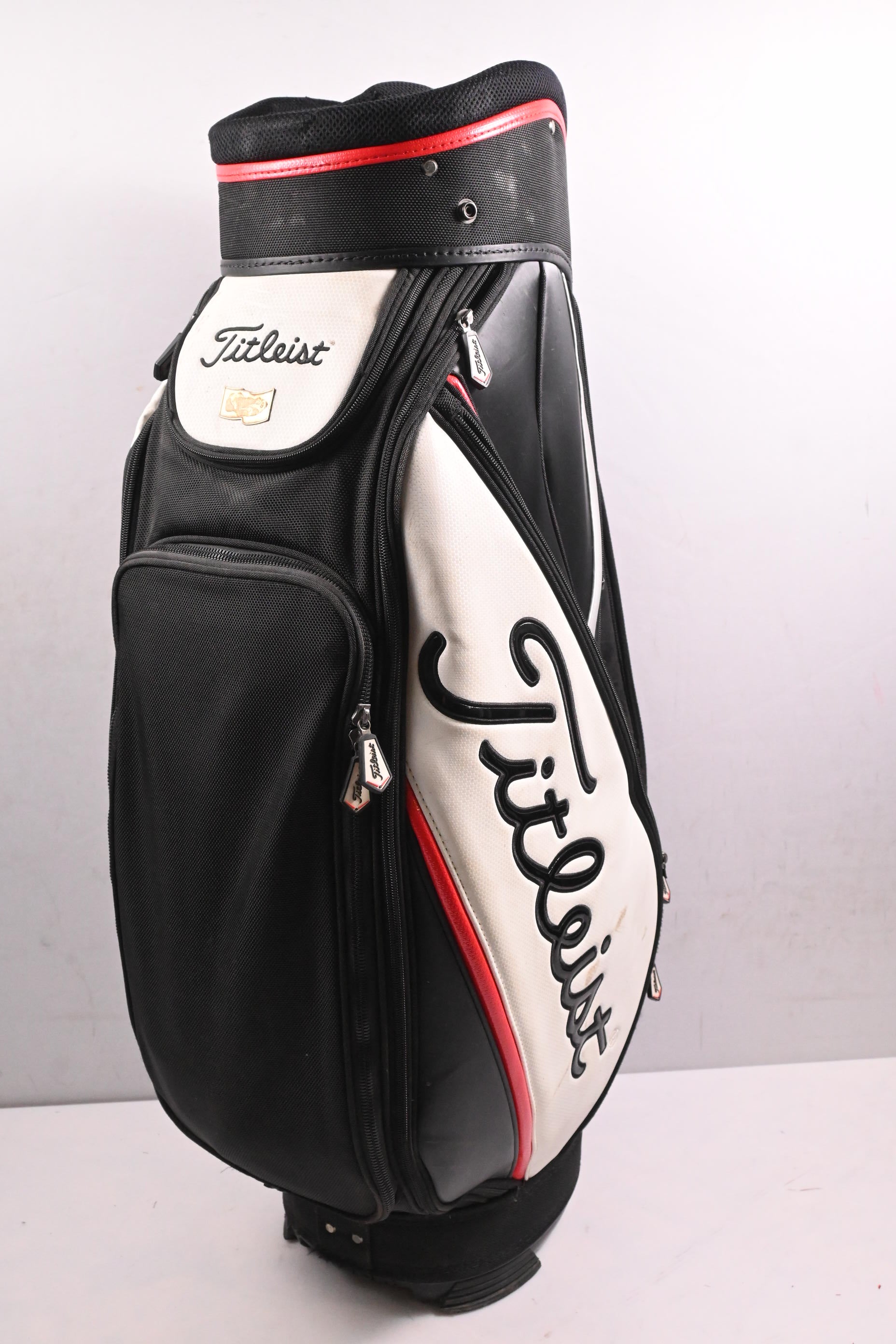Titleist Tour Bag / 6-Way Divider / Black, White, Red