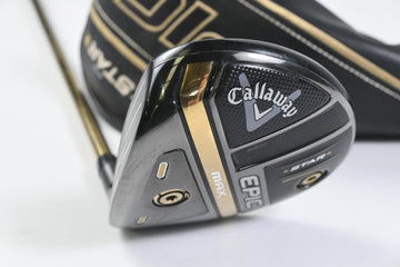 Left Hand Callaway Epic Max Star #3 Wood / 15 Degree / Senior Flex Atlas 40