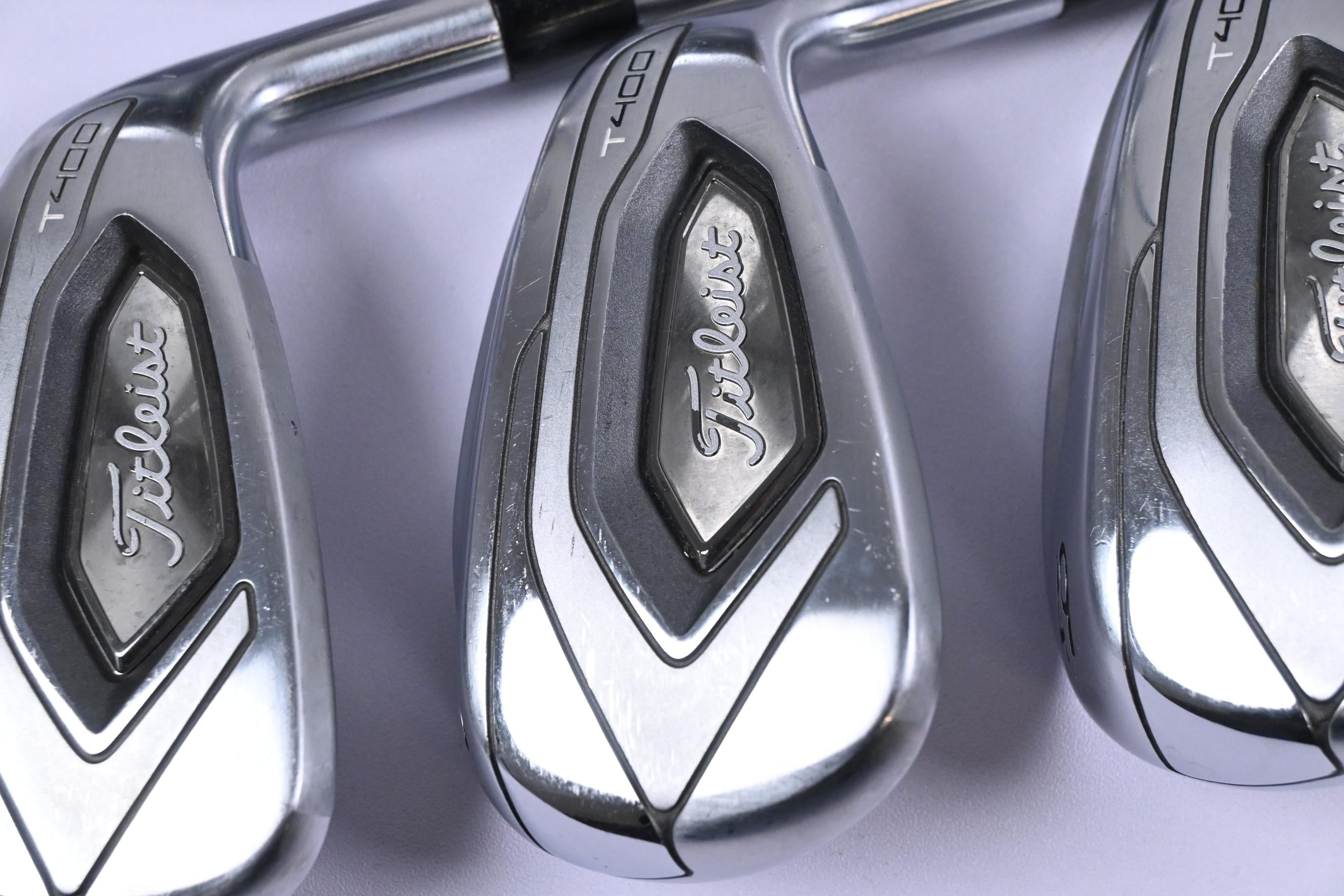 Titleist T400 2020 Irons / 7-PW+GW / Regular Flex Fubuki MV 55 Shafts
