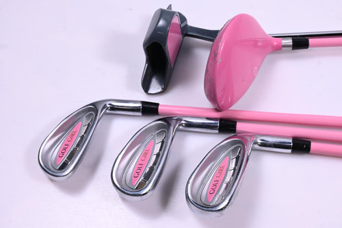Junior Golf Girl Package Set / Woods, Irons, Putter, Bag
