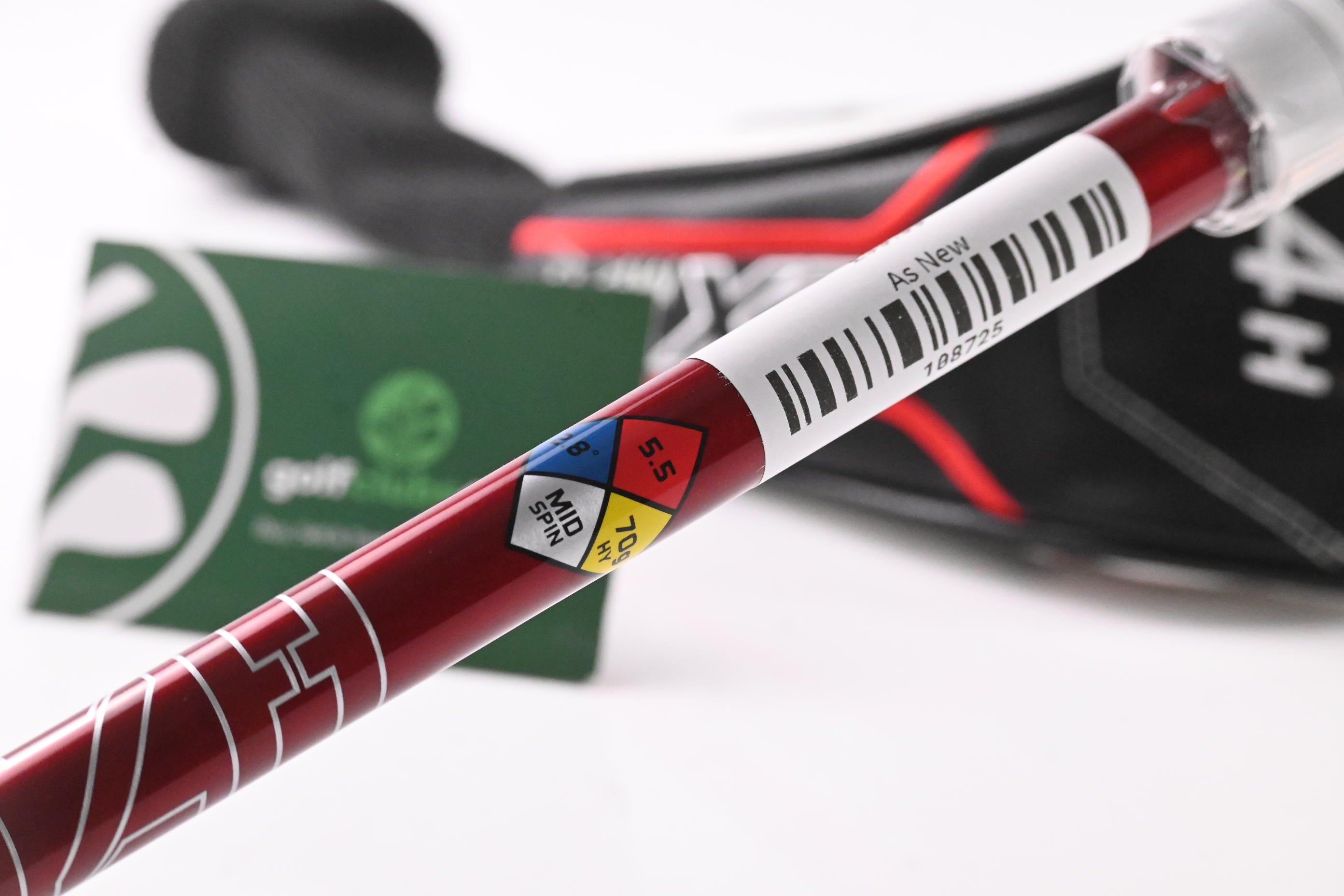 Left Hand Srixon ZX Mk II #4 Hybrid / 22 Degree / Regular Flex HZRDUS Red RDX 70