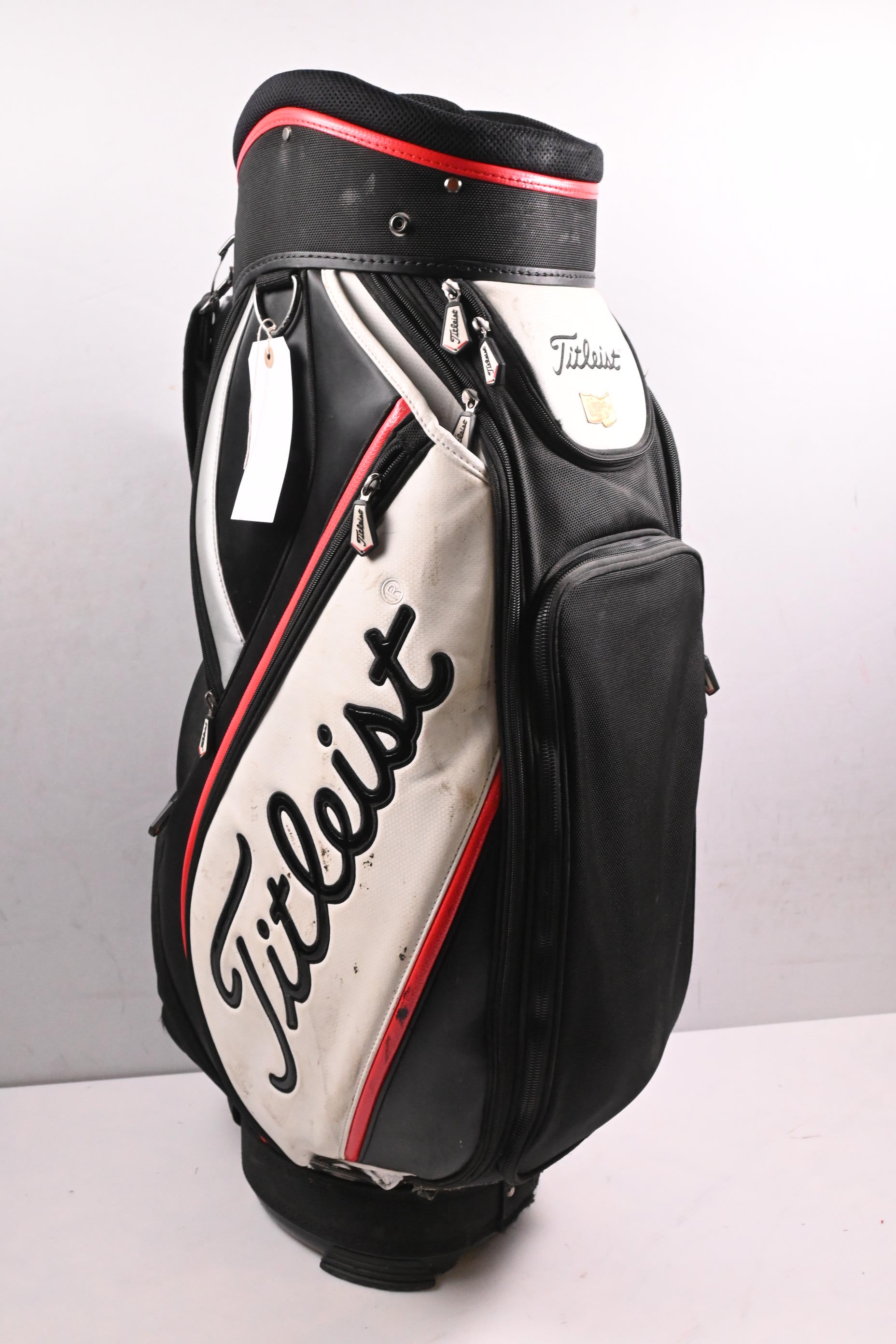 Titleist Tour Bag / 6-Way Divider / Black, White, Red