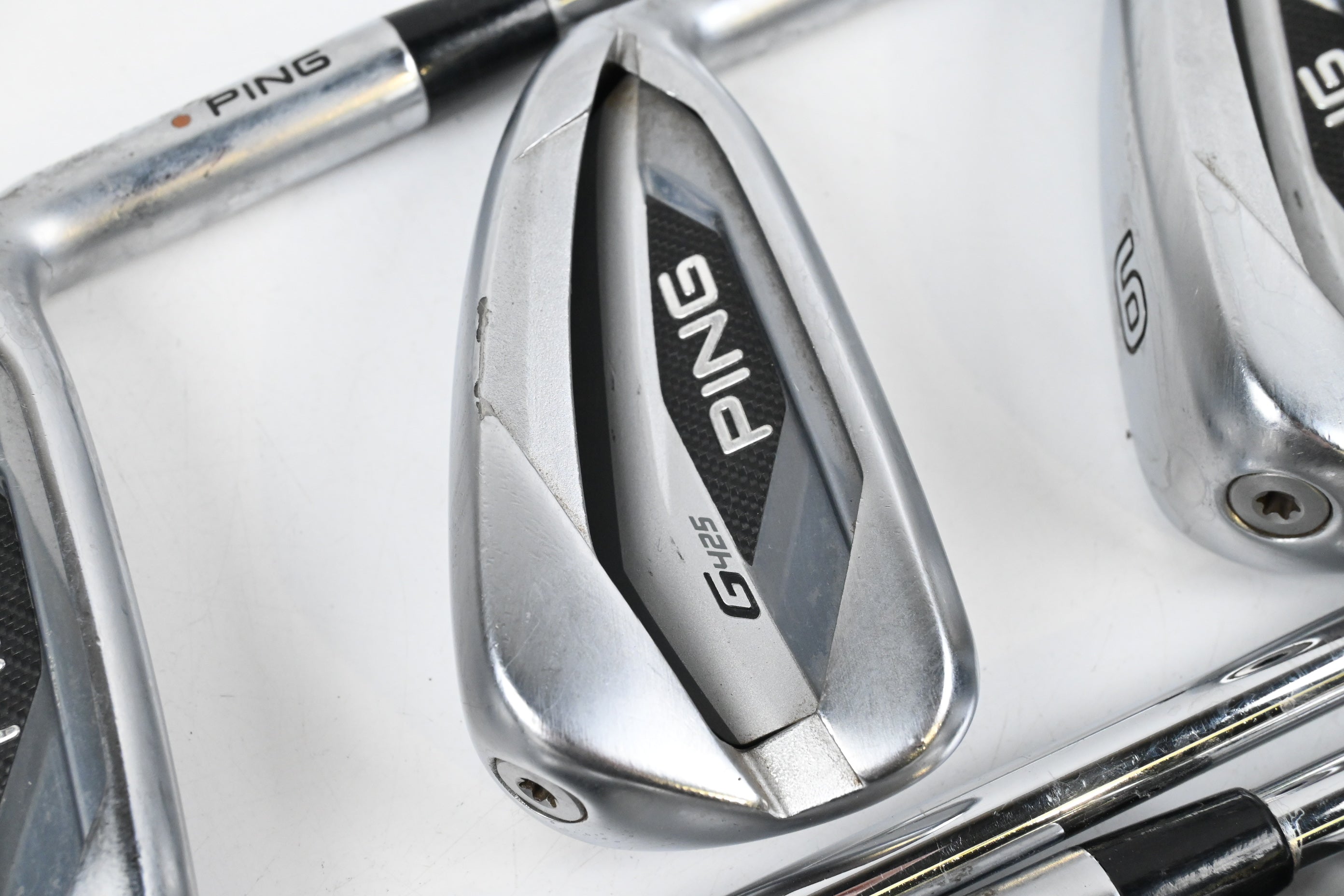 Ping G425 Irons / 4-PW / Brown Dot / Regular Flex Elevate MPH 95 Shaft