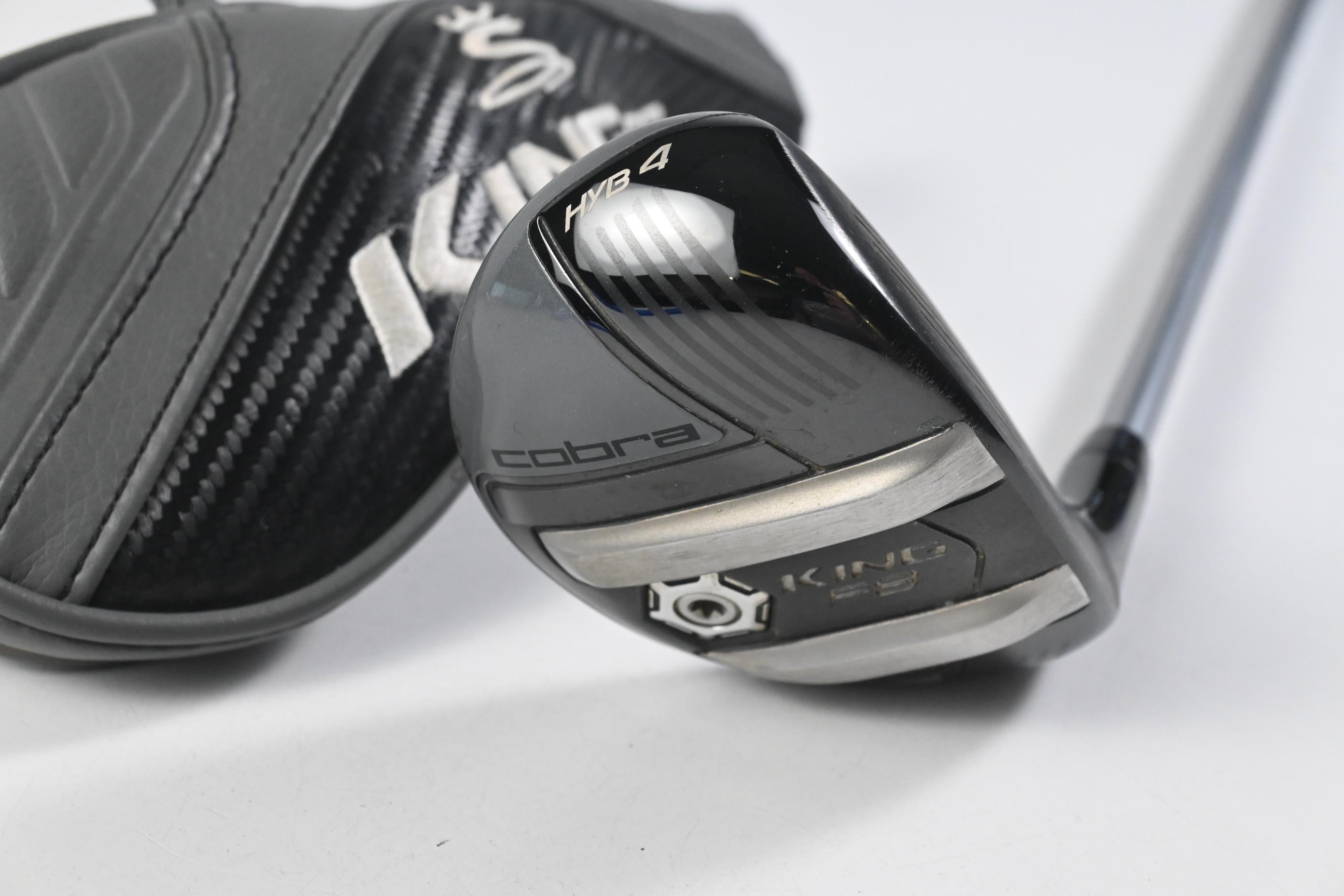 Cobra King F8 #4 Hybrid / 22 Degree / Regular Flex Aldila Rogue Pro 75 Shaft