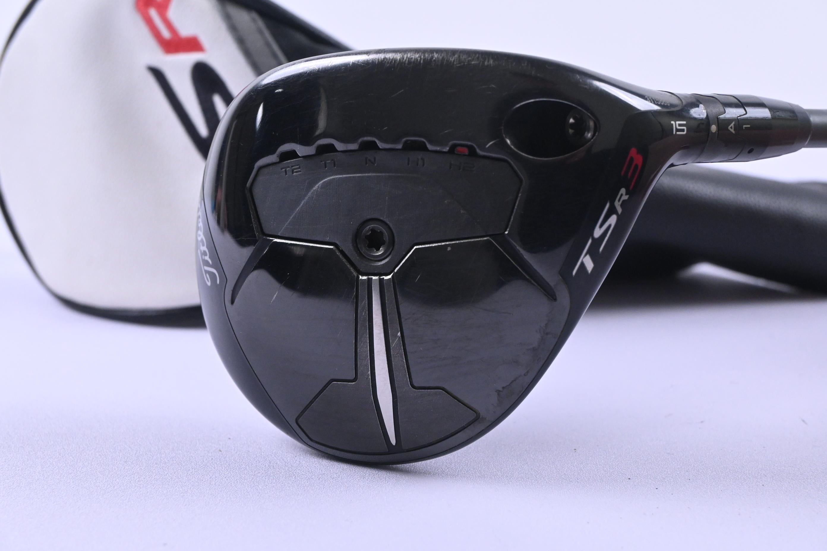 Titleist TSR3 #3 Wood / 15 Degree / Stiff Flex HZRDUS Smoke 60 Shaft