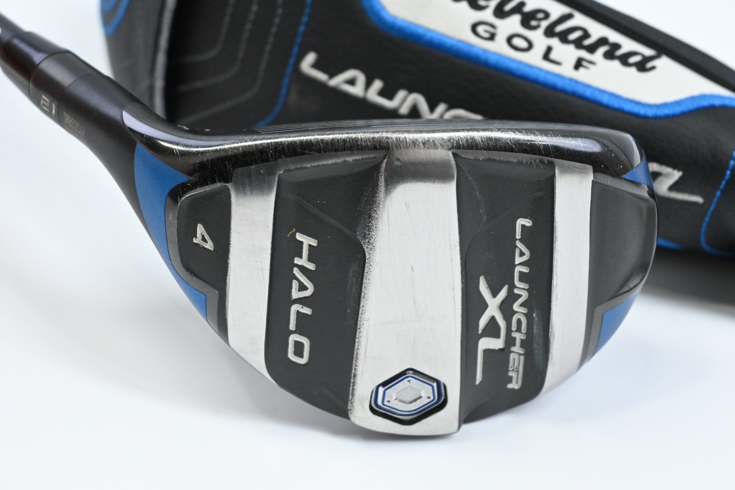 Left Hand Cleveland Launcher XL Halo #4 Hybrid / 21 Degree / Regular Flex Cypher