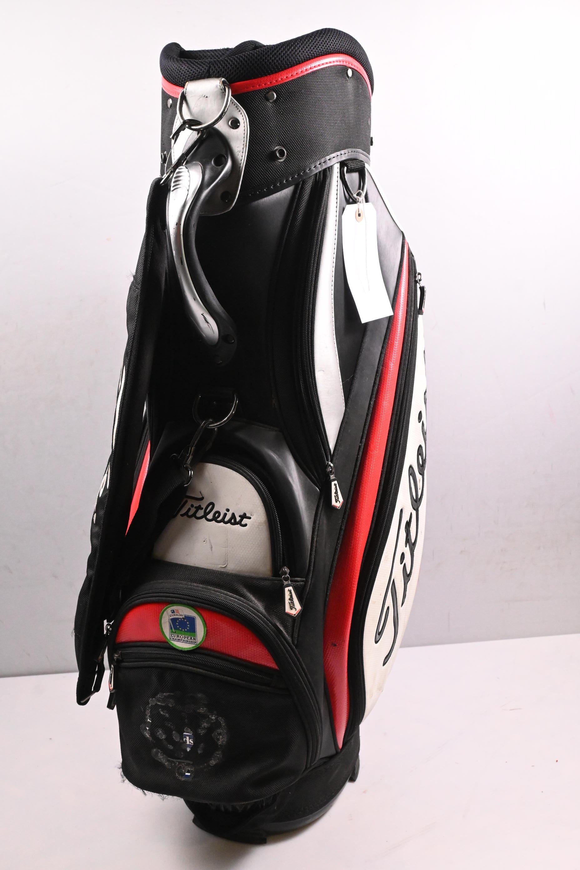 Titleist Tour Bag / 6-Way Divider / Black, White, Red