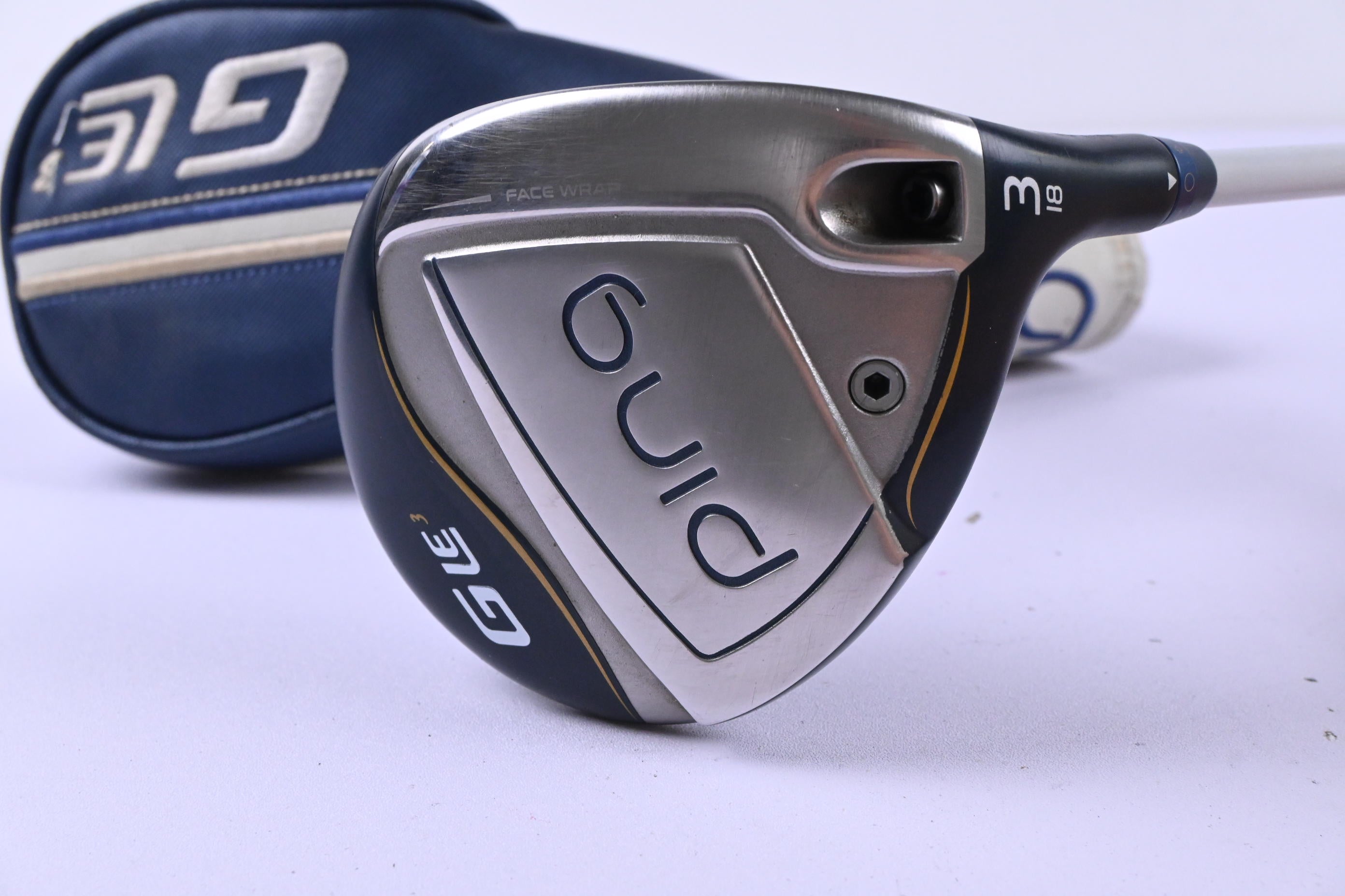 Ladies Ping G Le3 #3 Wood / 18 Degree / Ladies Flex Ping ULT 250 Shaft