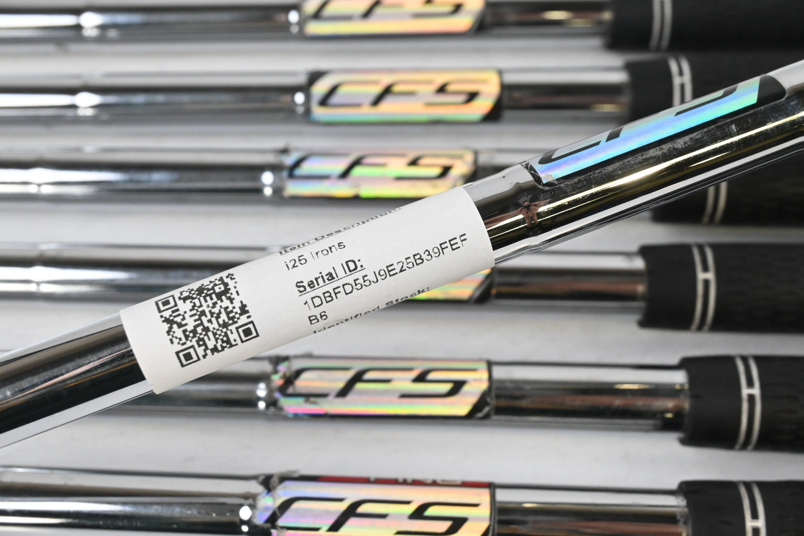 Ping i25 Irons / 4-PW / Red Dot / Stiff Flex Ping CFS Shafts