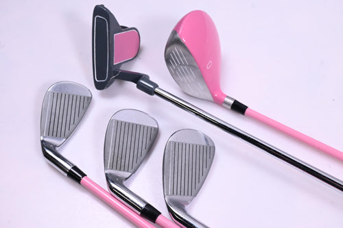 Junior Golf Girl Package Set / Woods, Irons, Putter, Bag
