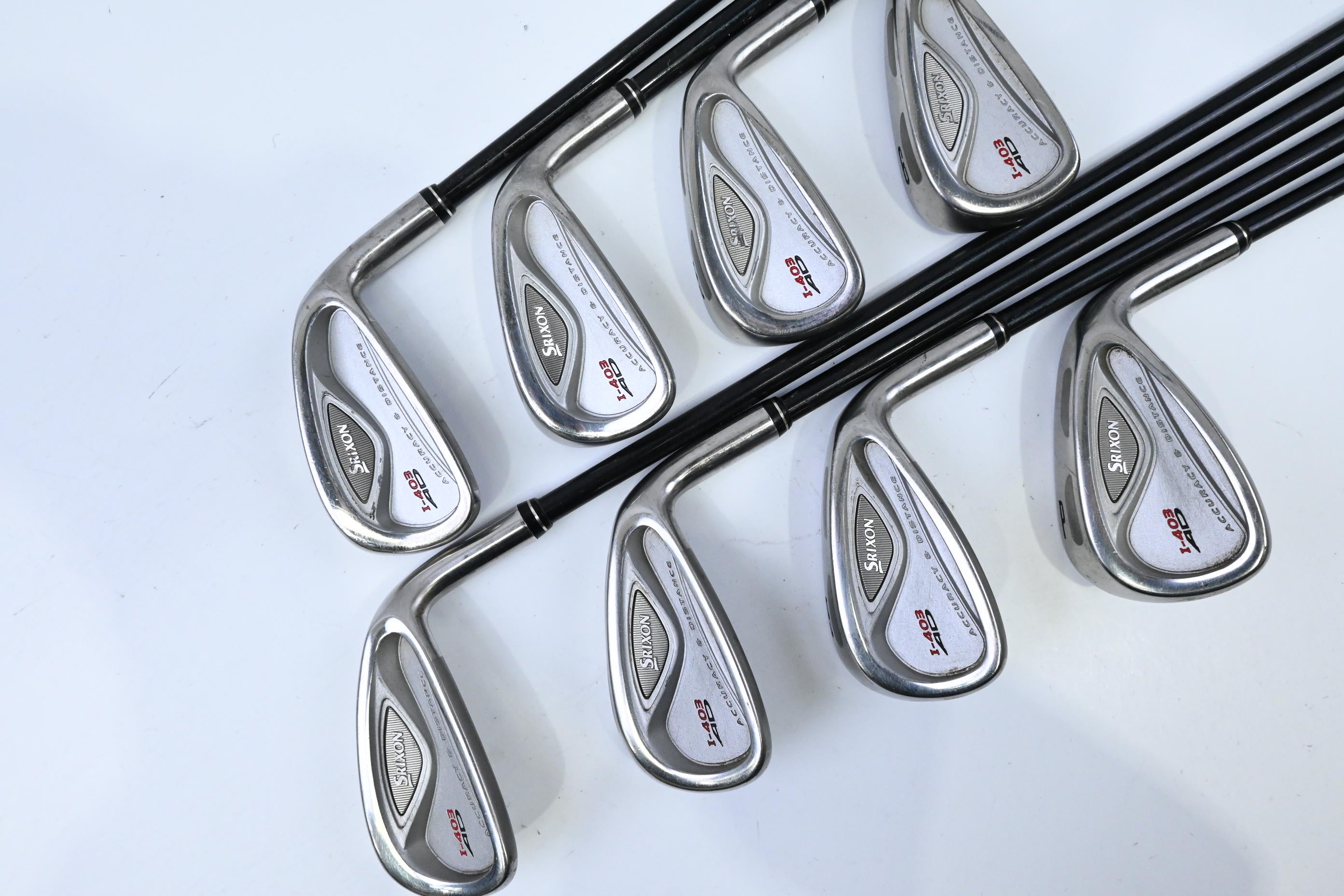 Srixon I-403 AD Irons / 3-PW / Stiff Flex Srixon SV-3000 Shafts