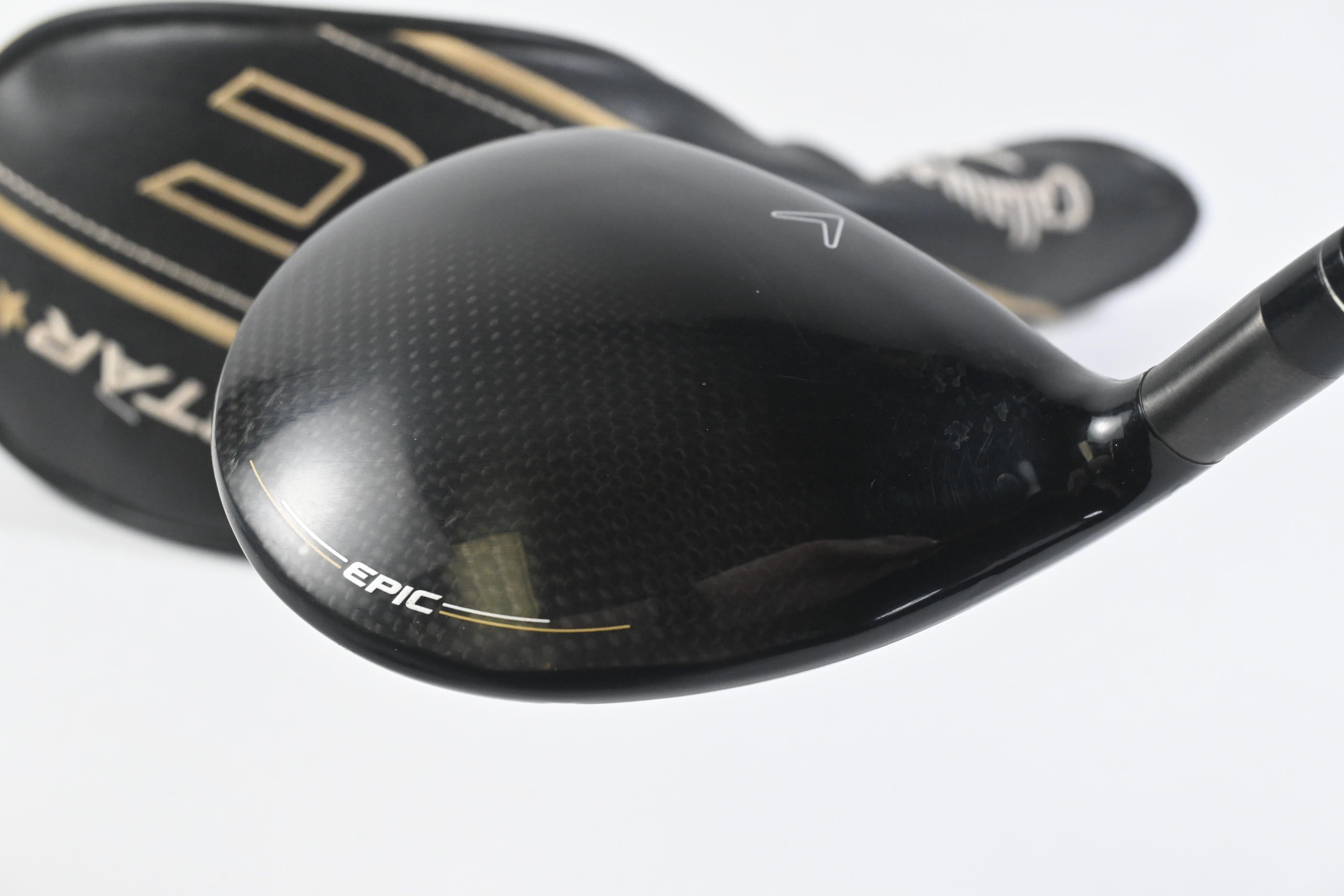 Left Hand Callaway Epic Max Star #3 Wood / 15 Degree / Senior Flex Atlas 40