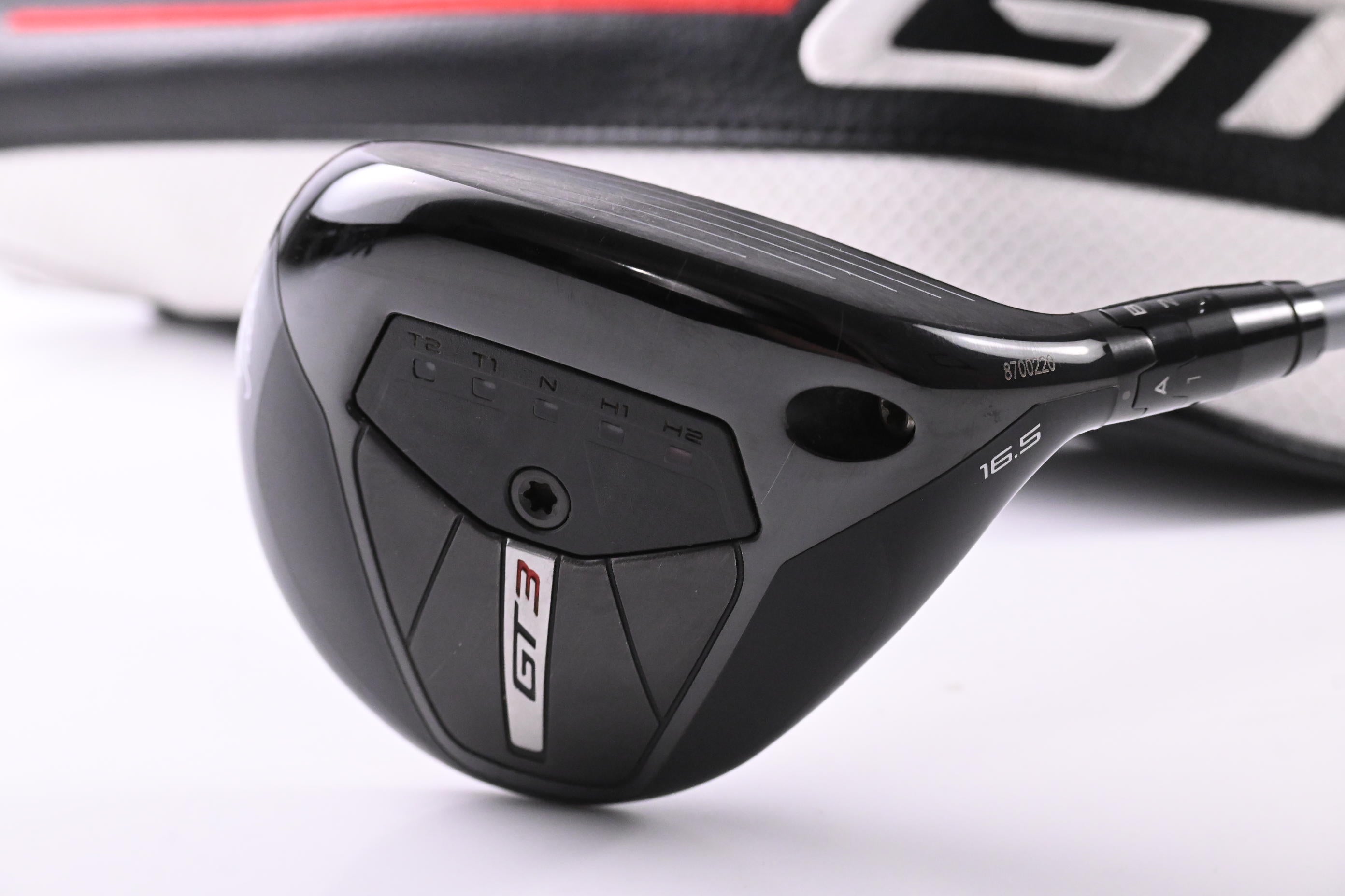 Titleist GT3 #3 Wood / 16.5 Degree / Regular Flex Denali Frost Silver 60 Shaft