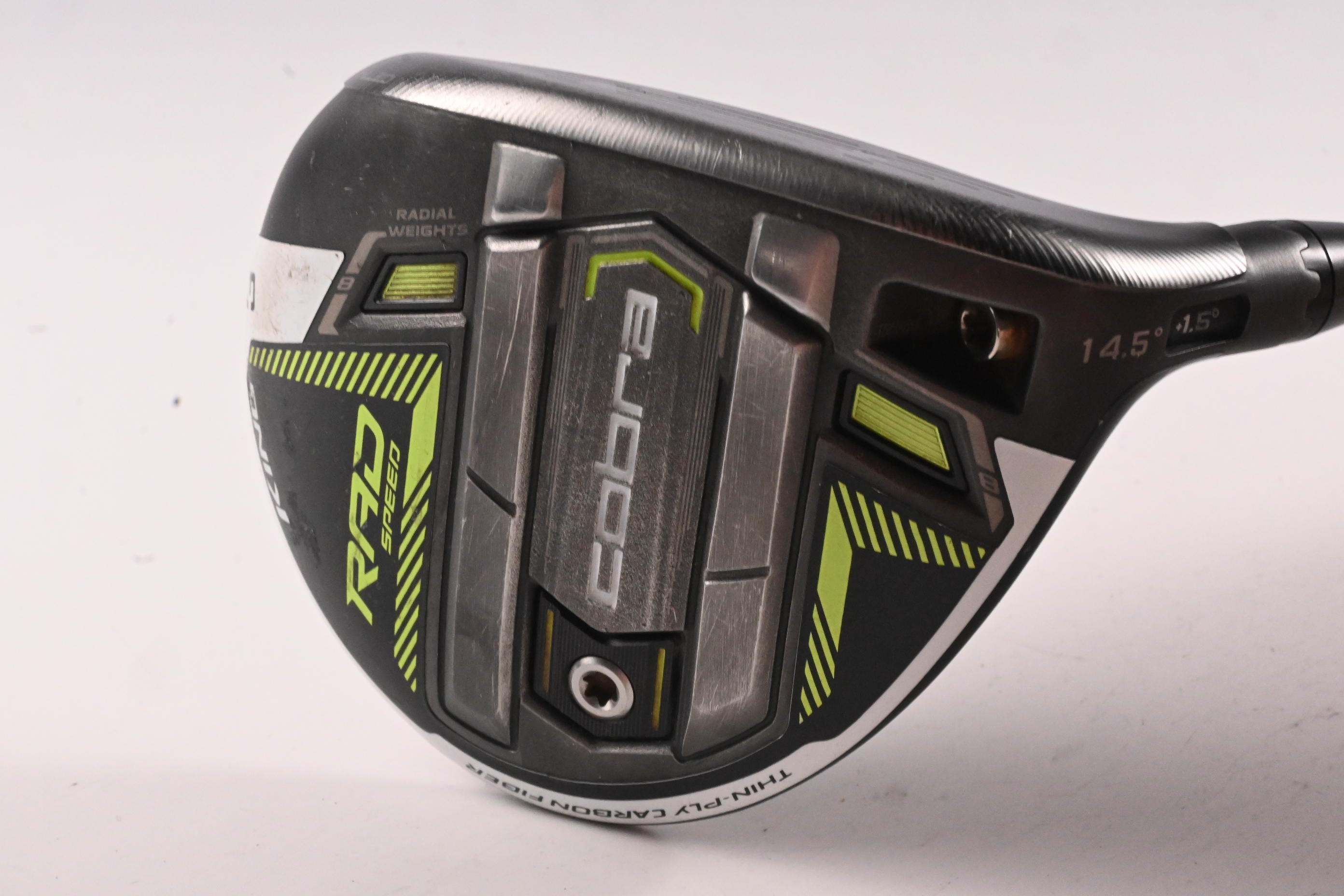 Cobra King Radspeed #3 Wood / 14.5 Degree / X-Flex HZRDUS Smoke Yellow 70