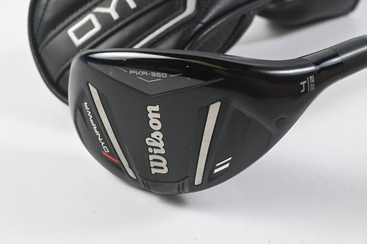 Wilson DYNAPWR 2025 #4 Hybrid / 22 Degree / Regular Flex Denali Red 70 Shaft