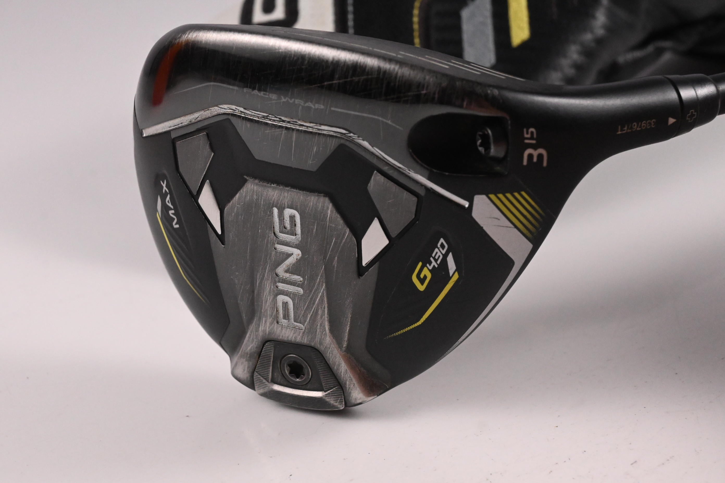 Ping G430 Max #3 Wood / 15 Degree / Stiff Flex Ping Alta CB Black 65 Shaft