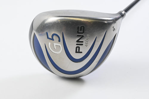 Ping G5 Driver / 9 Degree / Stiff Flex Ping TFC 100 Shaft