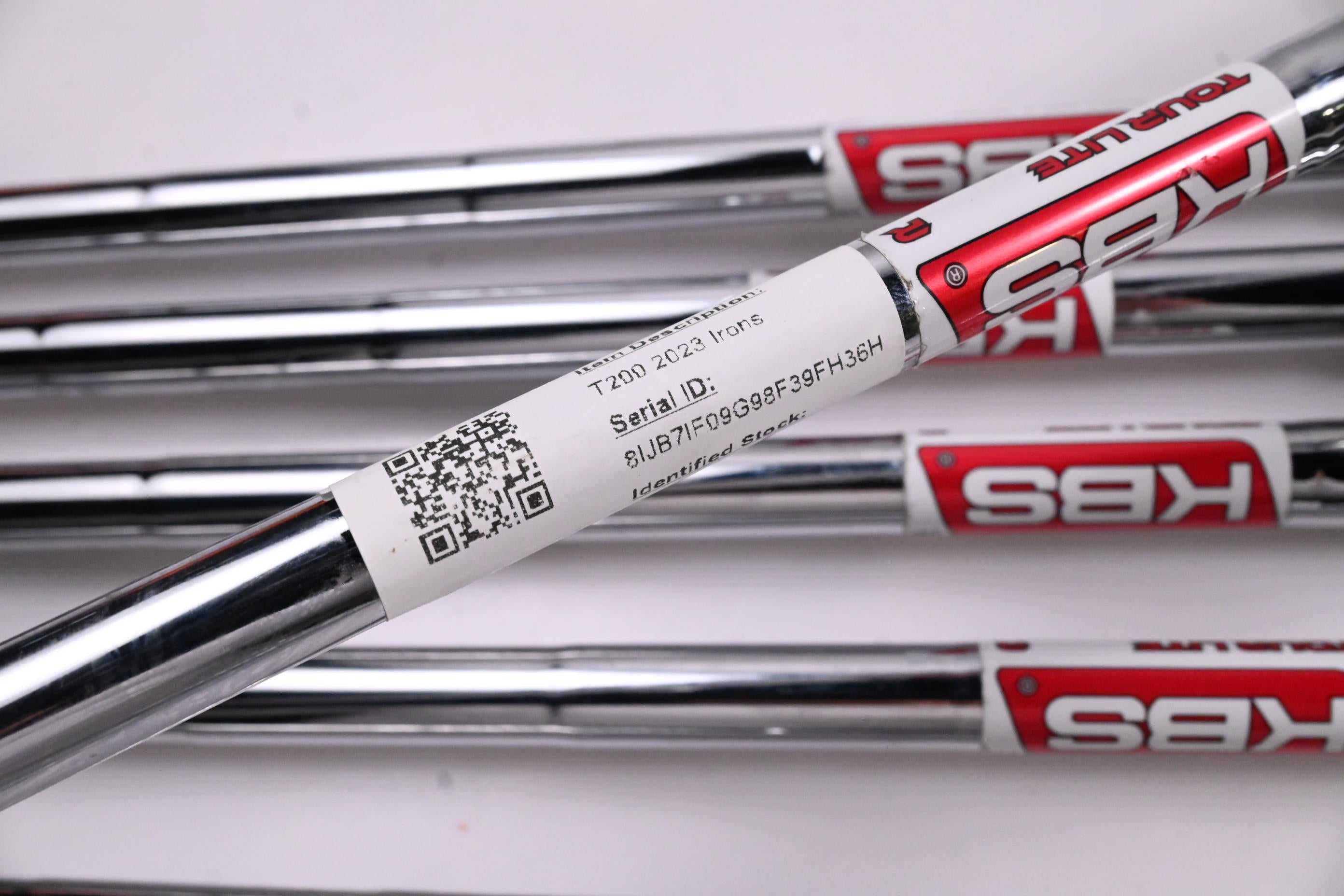 Titleist T200 2023 Irons / 5-PW / Regular Flex KBS Tour Lite Shafts