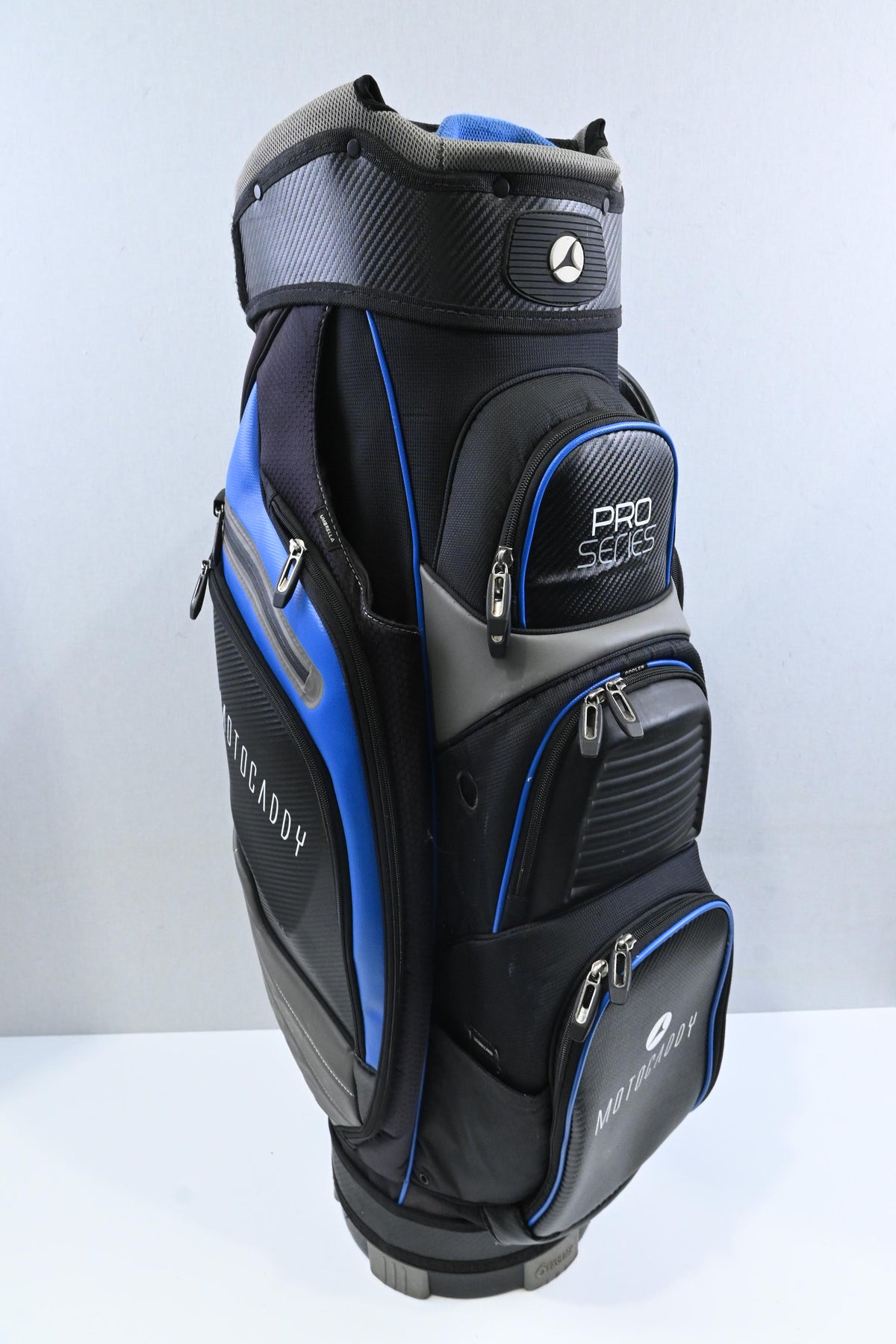 Motocaddy Pro Series Cart Bag / 14-Way / Black, Blue