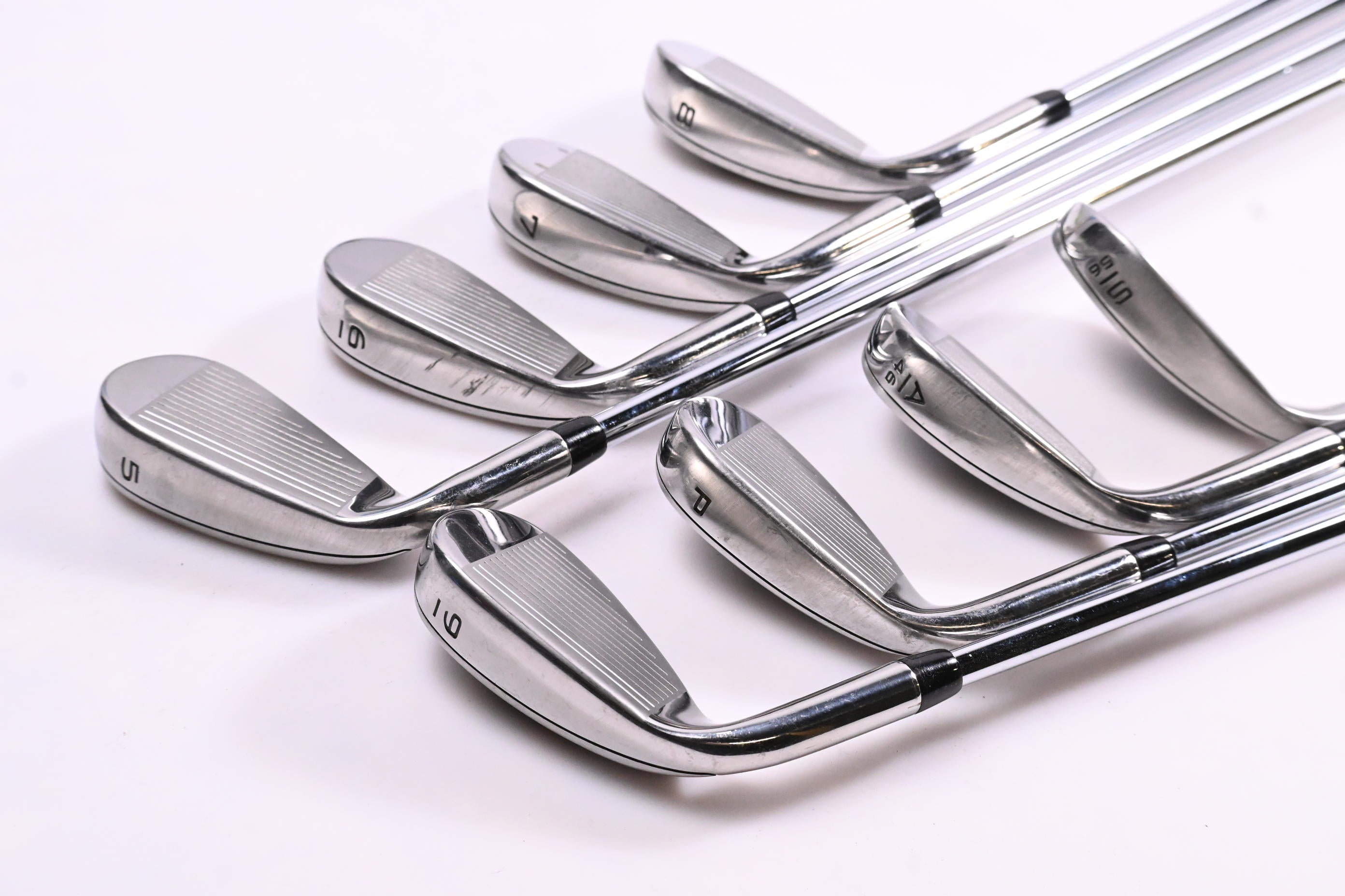 Callaway Rogue ST Max OS Irons / 5-PW+GW+SW / Regular Flex Elevate MPH 85