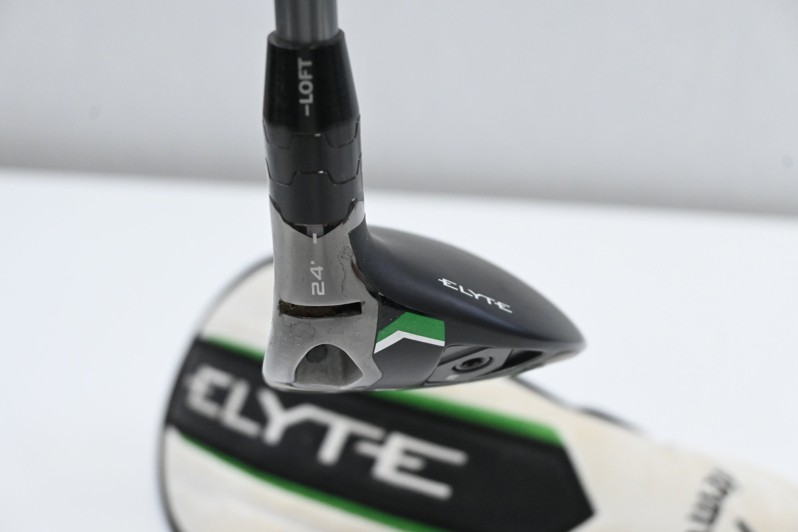 Callaway Elyte #5 Hybrid / 24 Degree / Stiff Flex Denali Charcoal 70 Shaft