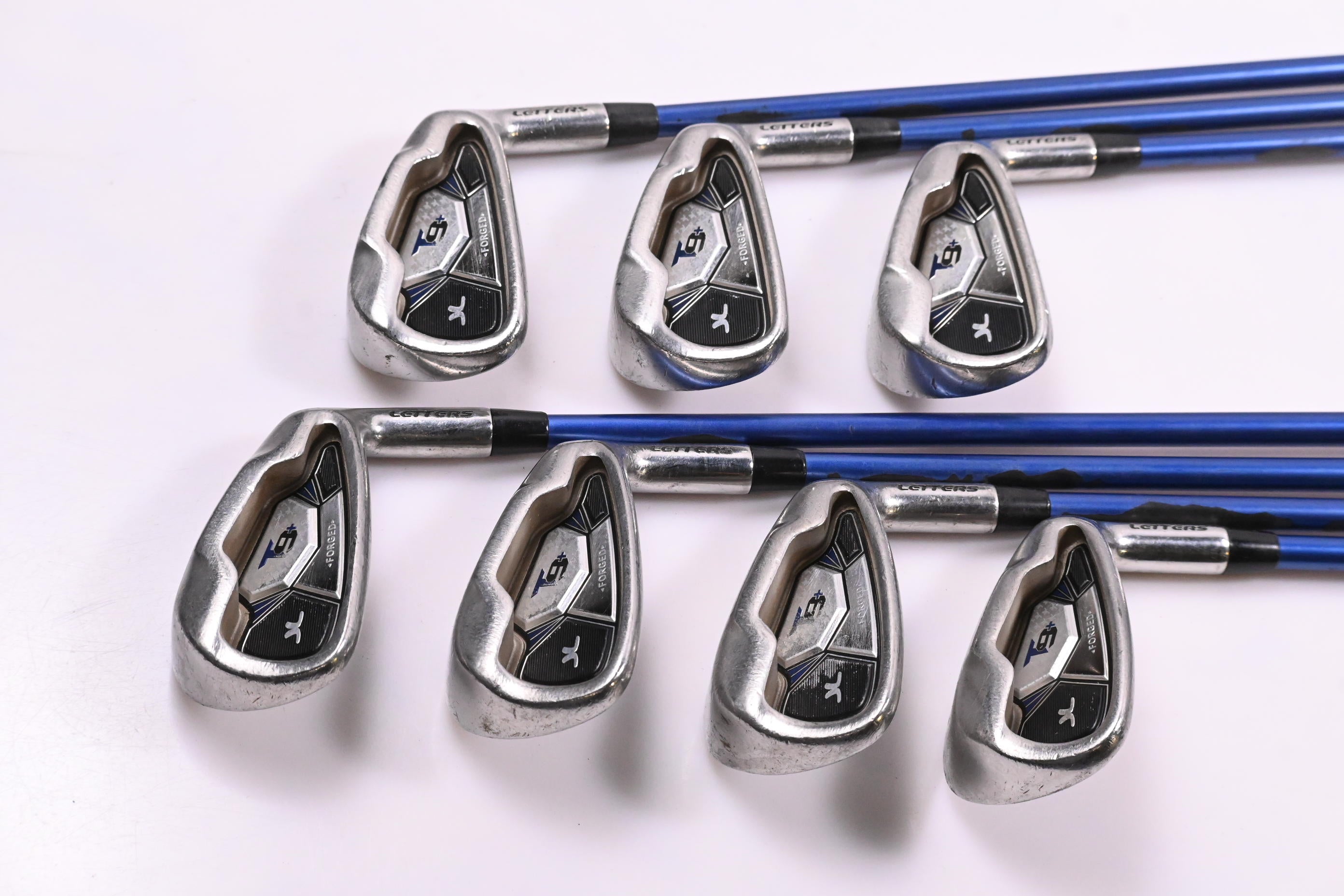 John Letters T9 Irons / 5-PW+SW / Regular Flex Aldila Tour Gold 80 Shafts