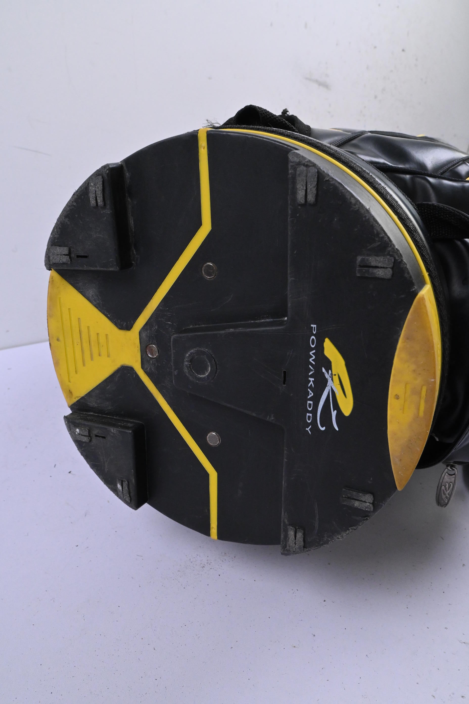 Powakaddy Cart Bag / 14-Way Divider / Black & Yellow