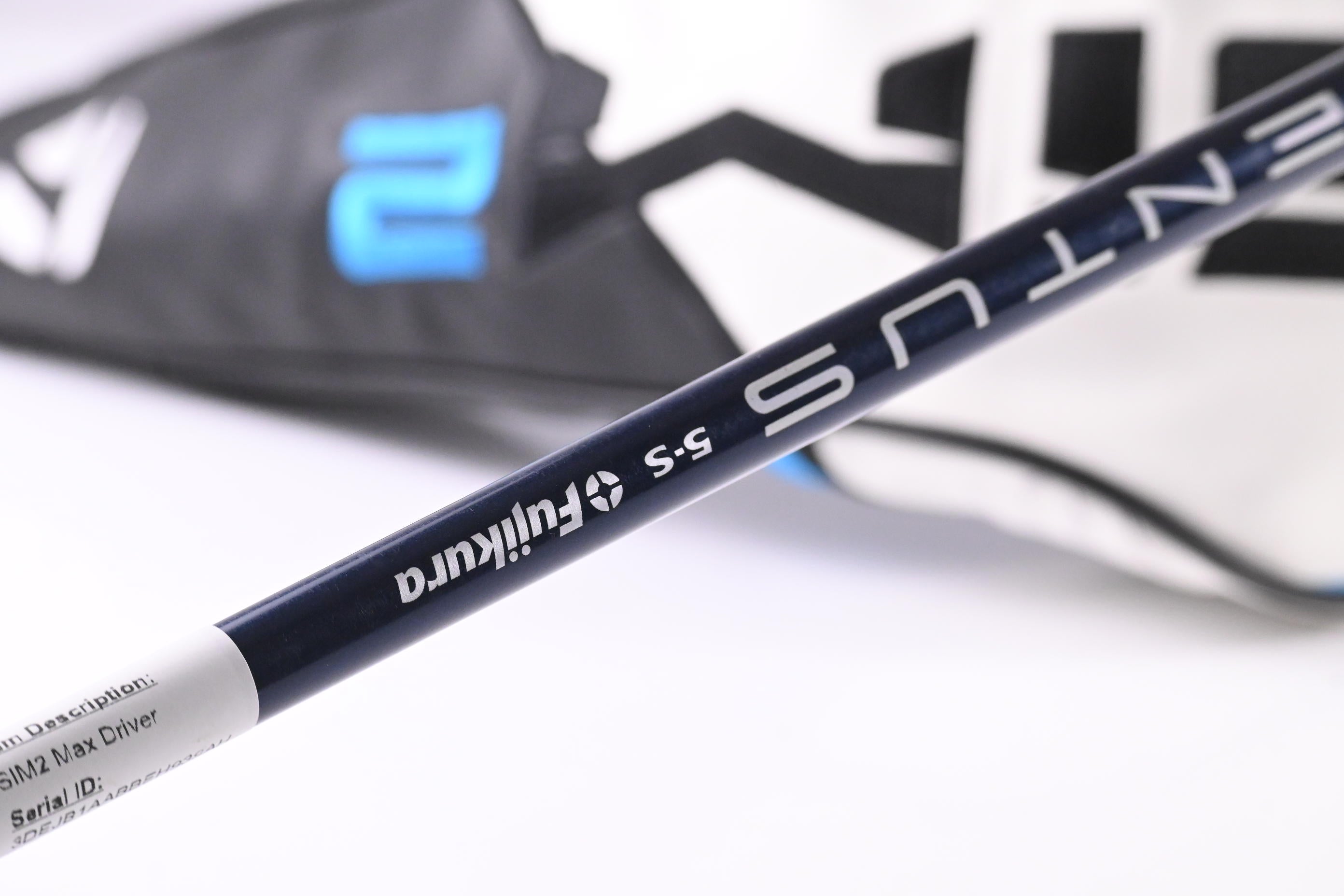 Taylormade SIM2 Max Driver / 9 Degree / Stiff Flex Fujikura Ventus Blue 5 Shaft