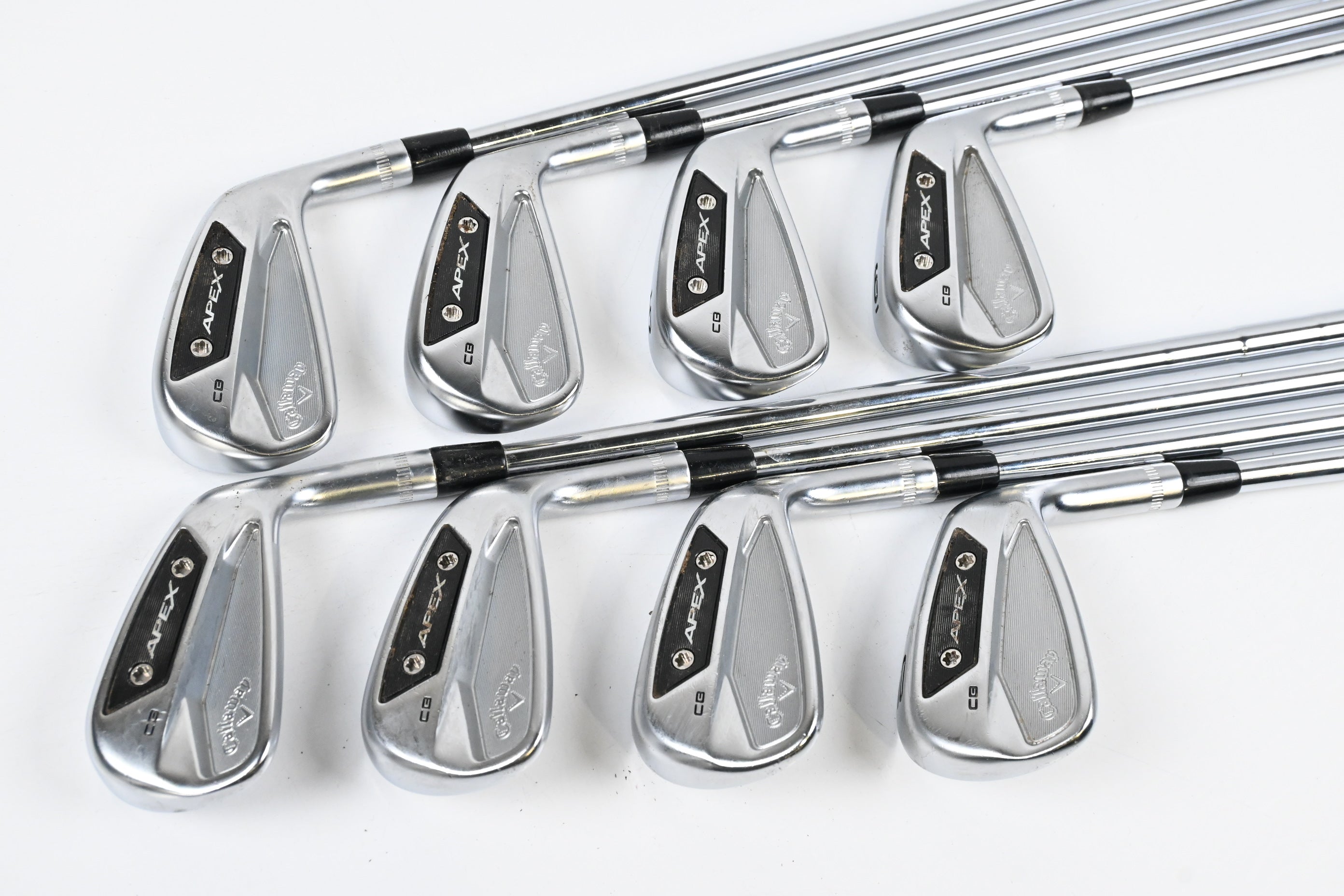 Callaway Apex CB 24 Irons / 3-PW / Stiff Flex Dynamic Gold 105 S300 Shafts