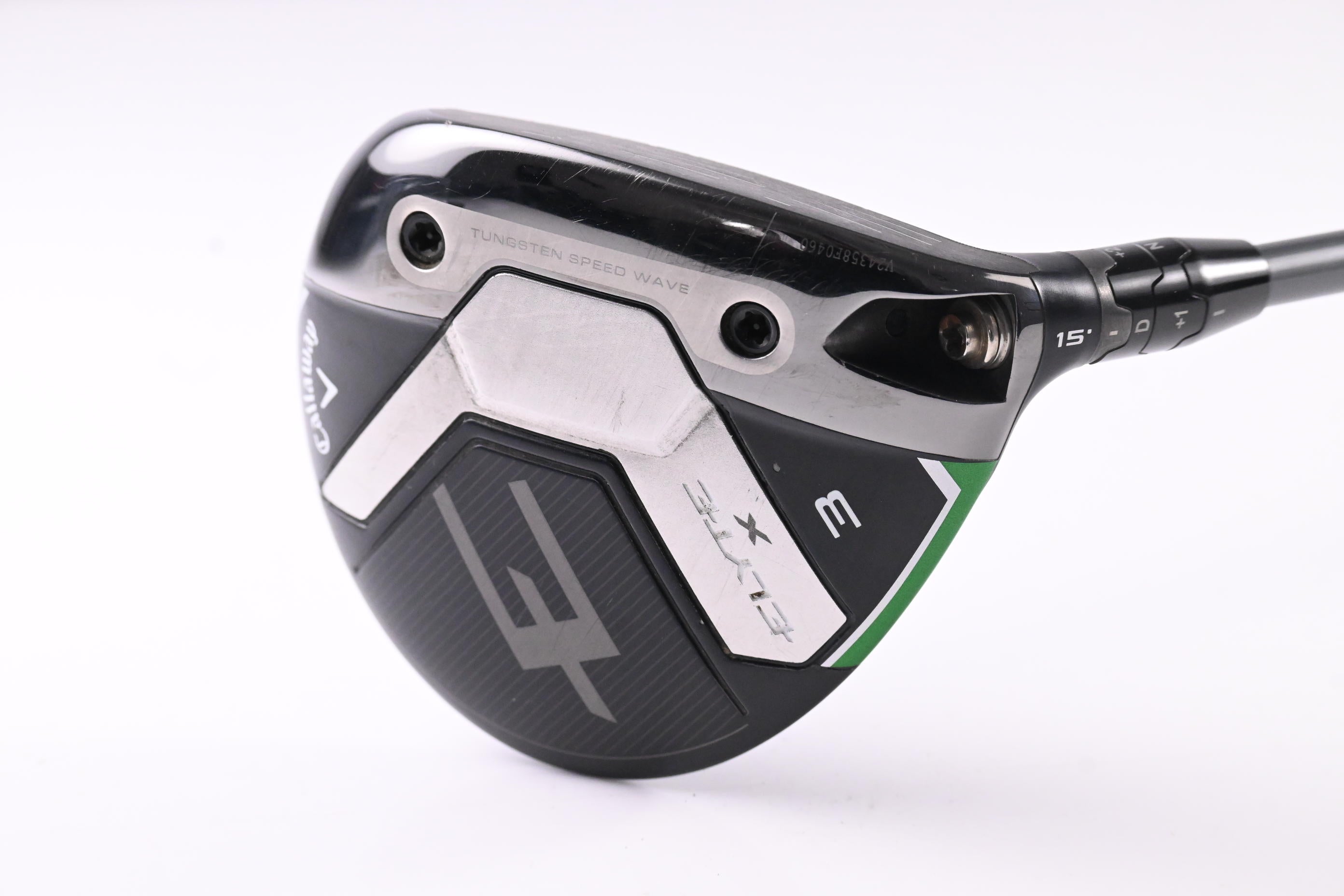 Callaway Elyte X #3 Wood / 15 Degree / Regular Flex Project X Denali Charcoal 60